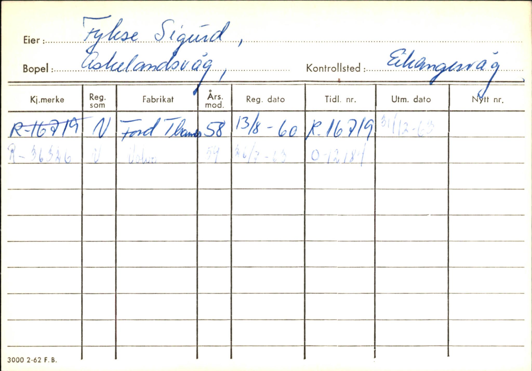 Statens vegvesen, Hordaland vegkontor, AV/SAB-A-5201/2/Ha/L0015: R-eierkort F-G, 1920-1971, p. 10