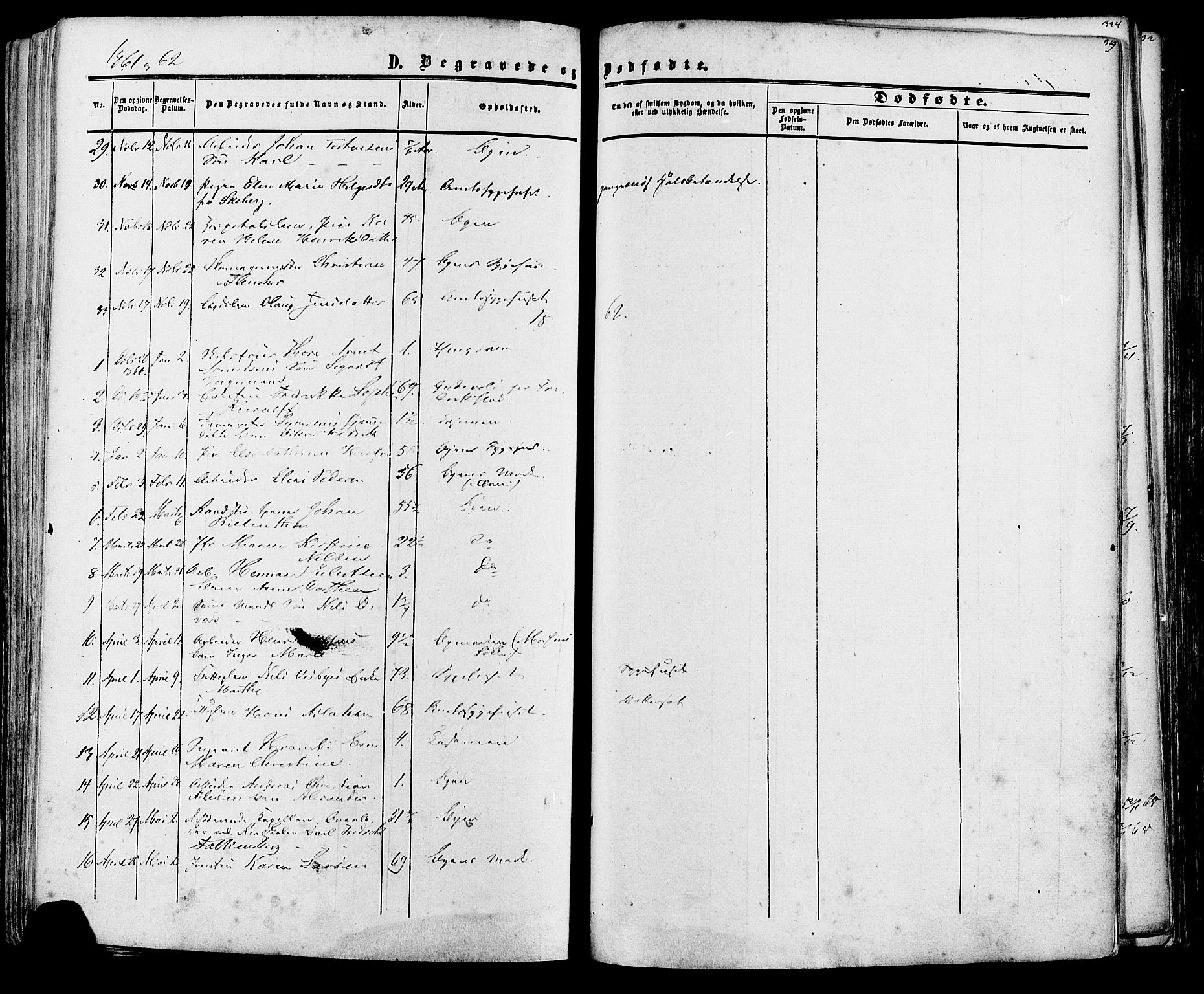 Fredrikstad prestekontor Kirkebøker, SAO/A-11082/F/Fa/L0006: Parish register (official) no. 6, 1857-1878, p. 319