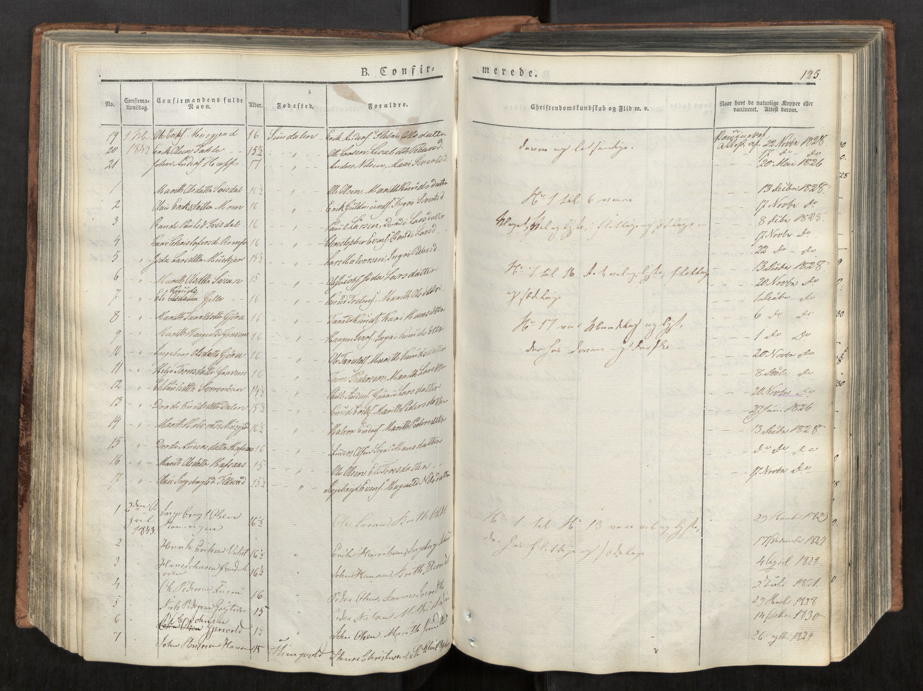 Ministerialprotokoller, klokkerbøker og fødselsregistre - Møre og Romsdal, AV/SAT-A-1454/590/L1012: Parish register (official) no. 590A04, 1832-1846, p. 125