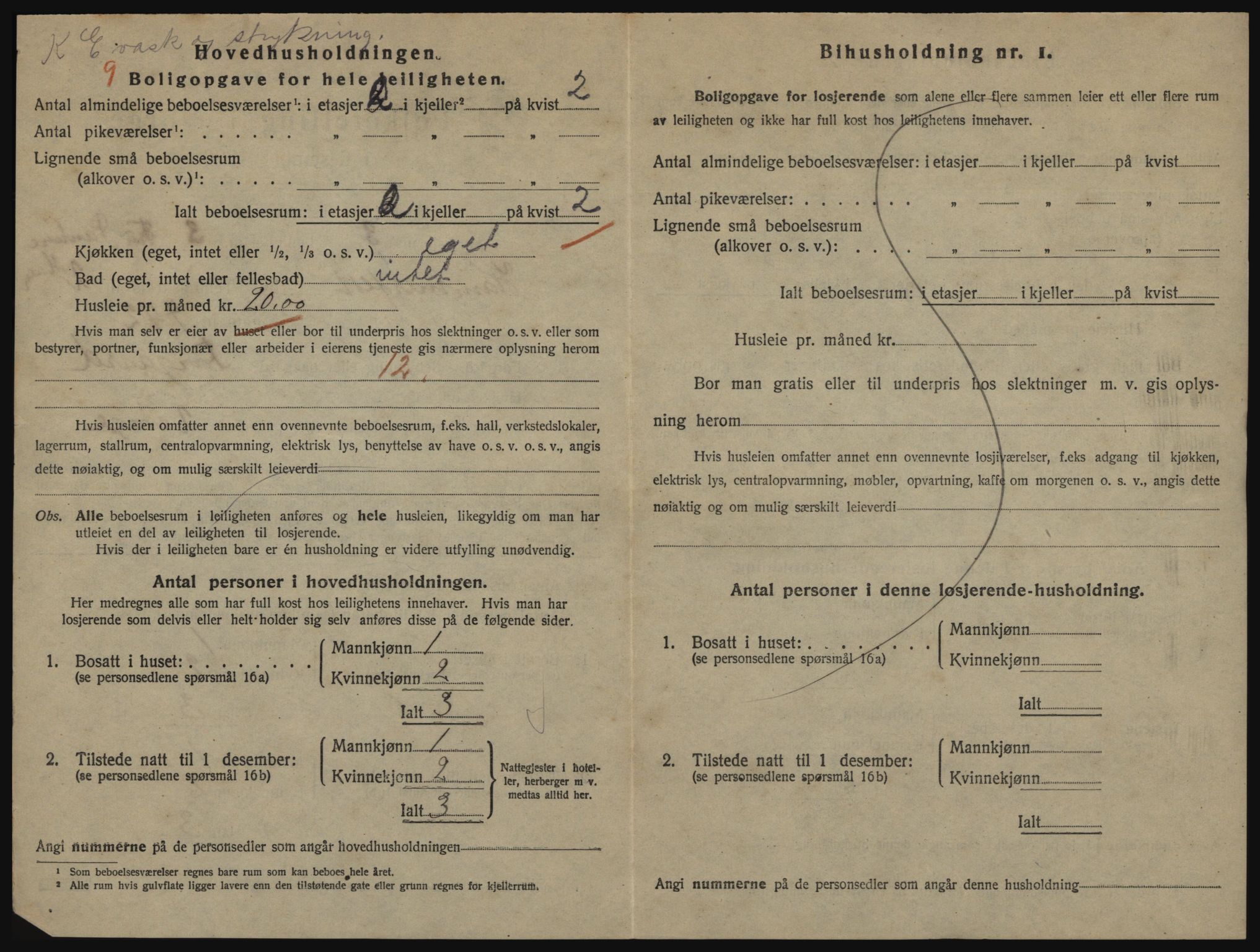 SATØ, 1920 census for Hammerfest, 1920, p. 1905