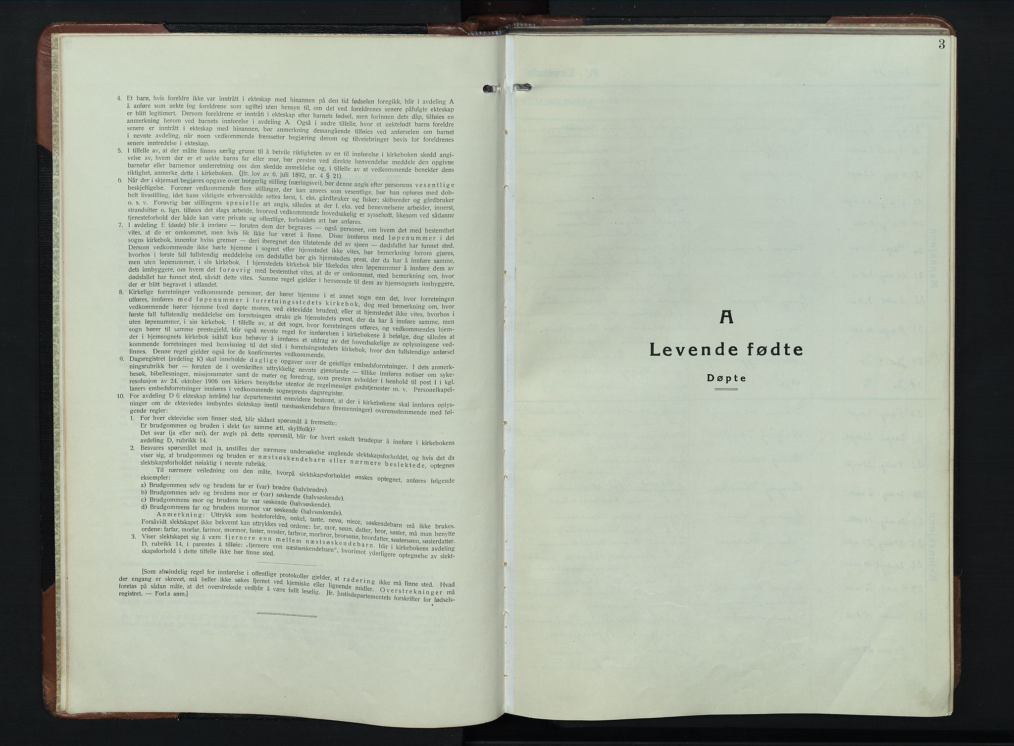 Vardal prestekontor, SAH/PREST-100/H/Ha/Hab/L0023: Parish register (copy) no. 23, 1929-1941, p. 3