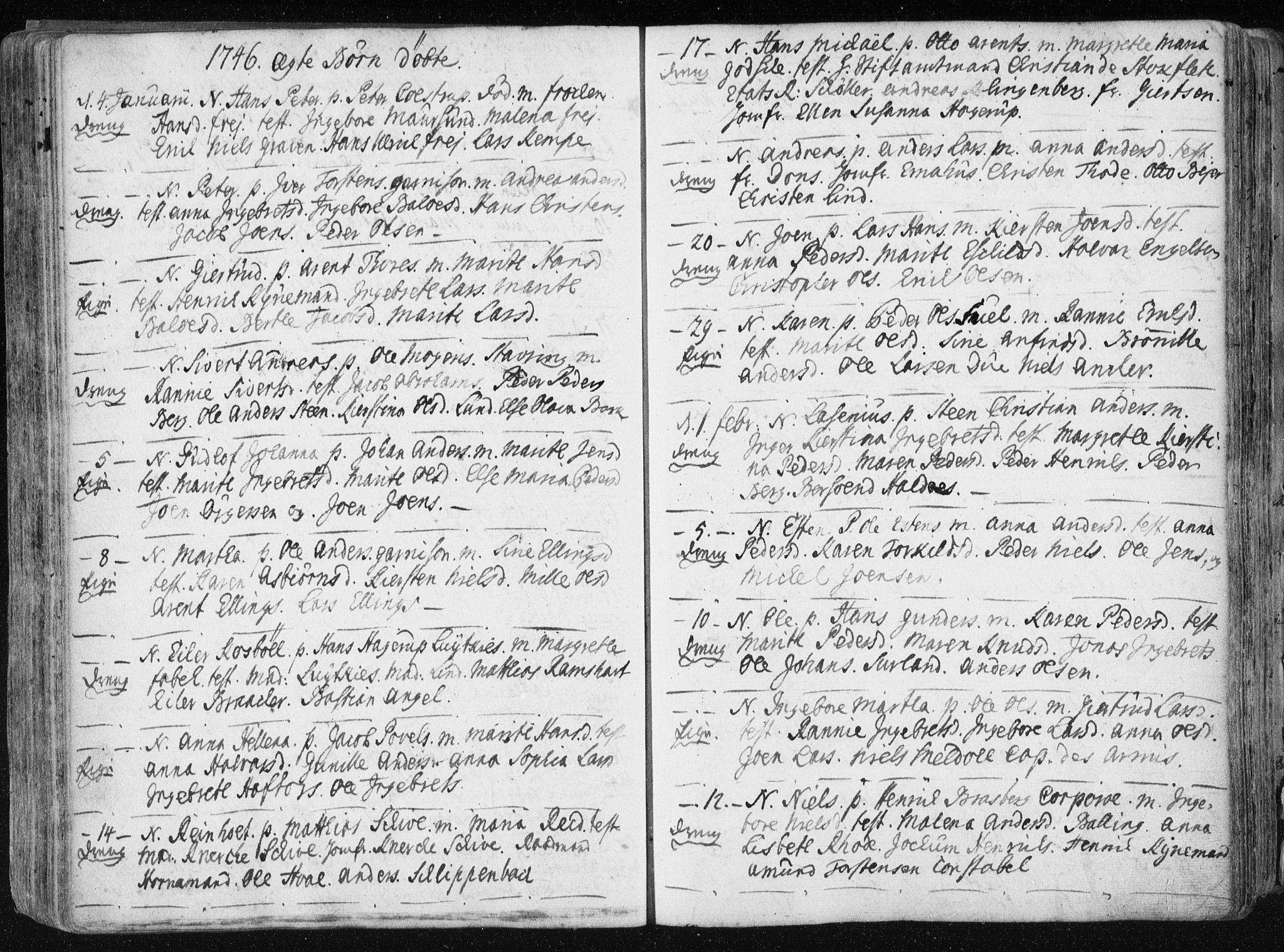 Ministerialprotokoller, klokkerbøker og fødselsregistre - Sør-Trøndelag, AV/SAT-A-1456/601/L0036: Parish register (official) no. 601A04, 1729-1769