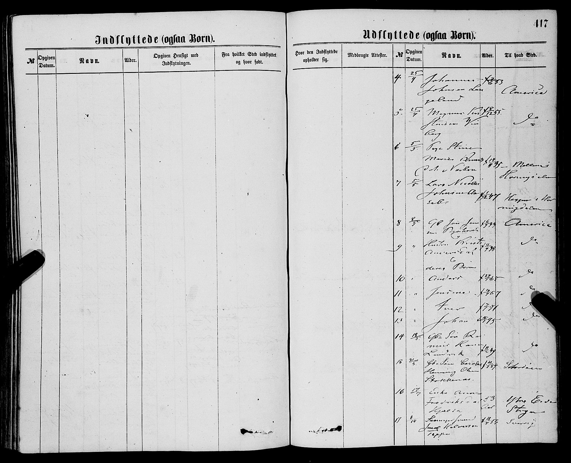 Eid sokneprestembete, AV/SAB-A-82301/H/Haa/Haaa/L0010: Parish register (official) no. A 10, 1867-1878, p. 417