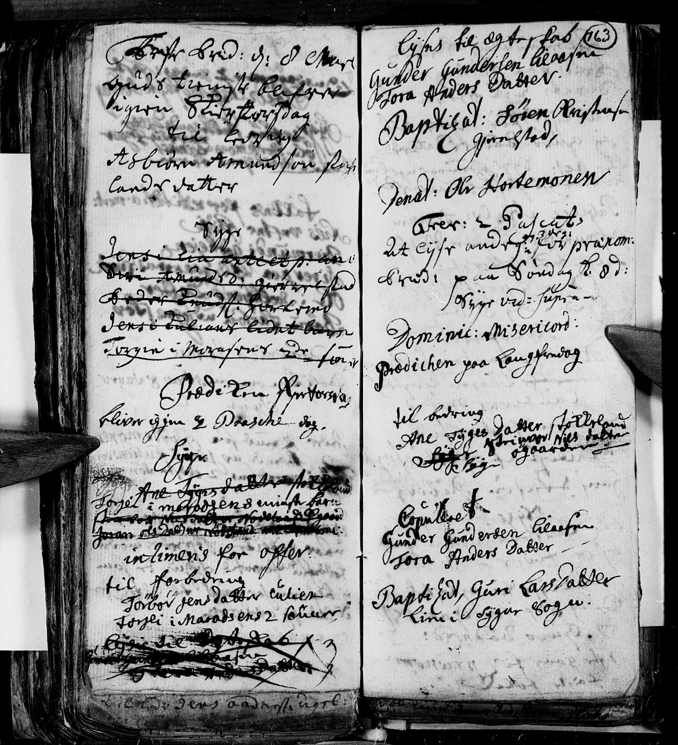 Søgne sokneprestkontor, SAK/1111-0037/F/Fa/Faa/L0001: Parish register (official) no. A 1, 1716-1740, p. 163