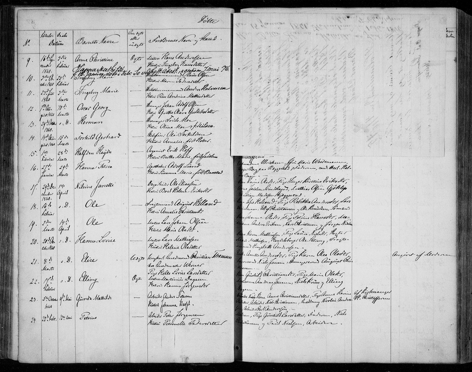 Holmestrand kirkebøker, AV/SAKO-A-346/F/Fa/L0002: Parish register (official) no. 2, 1840-1866, p. 88