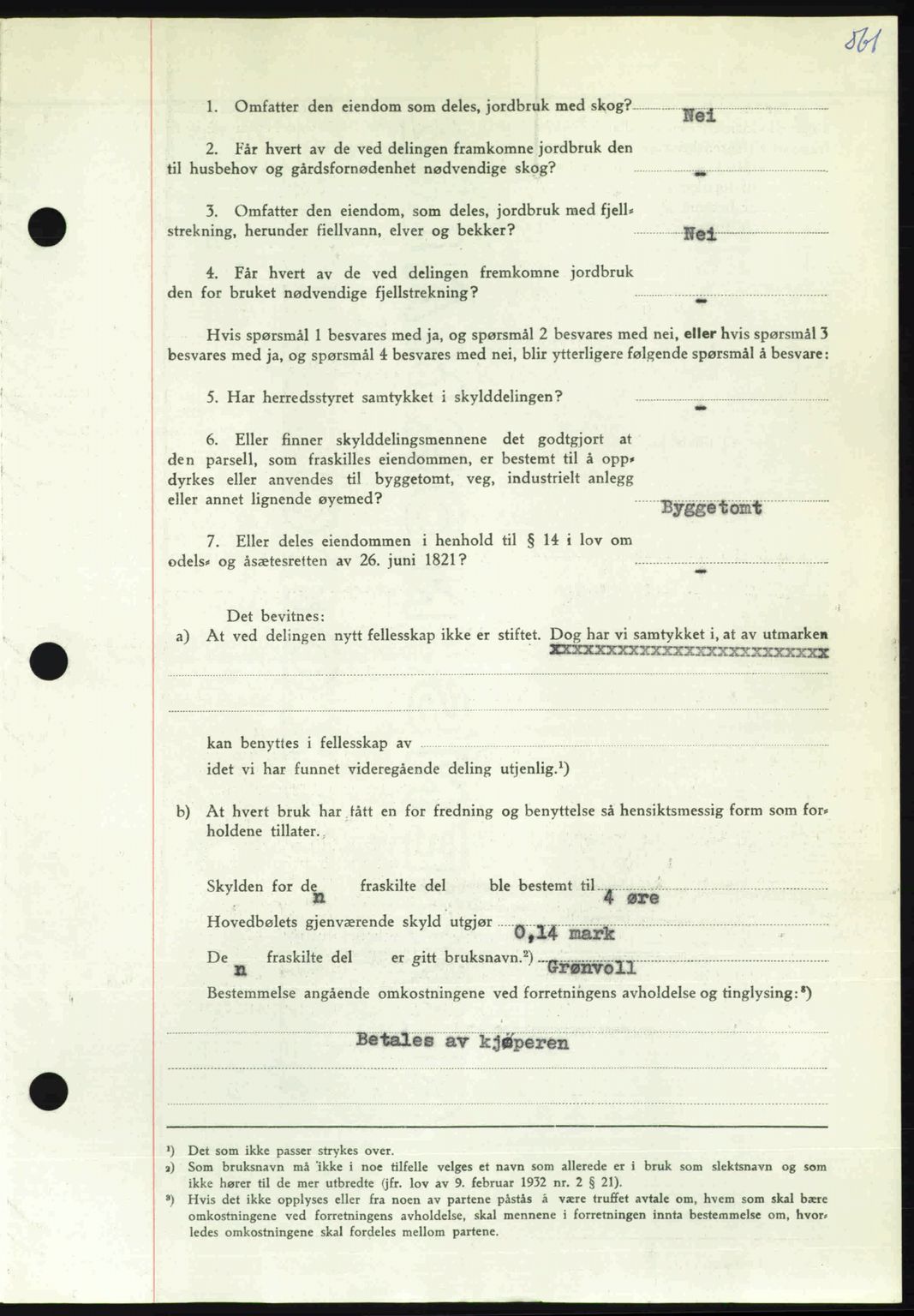 Nordmøre sorenskriveri, AV/SAT-A-4132/1/2/2Ca: Mortgage book no. A106, 1947-1947, Diary no: : 2741/1947