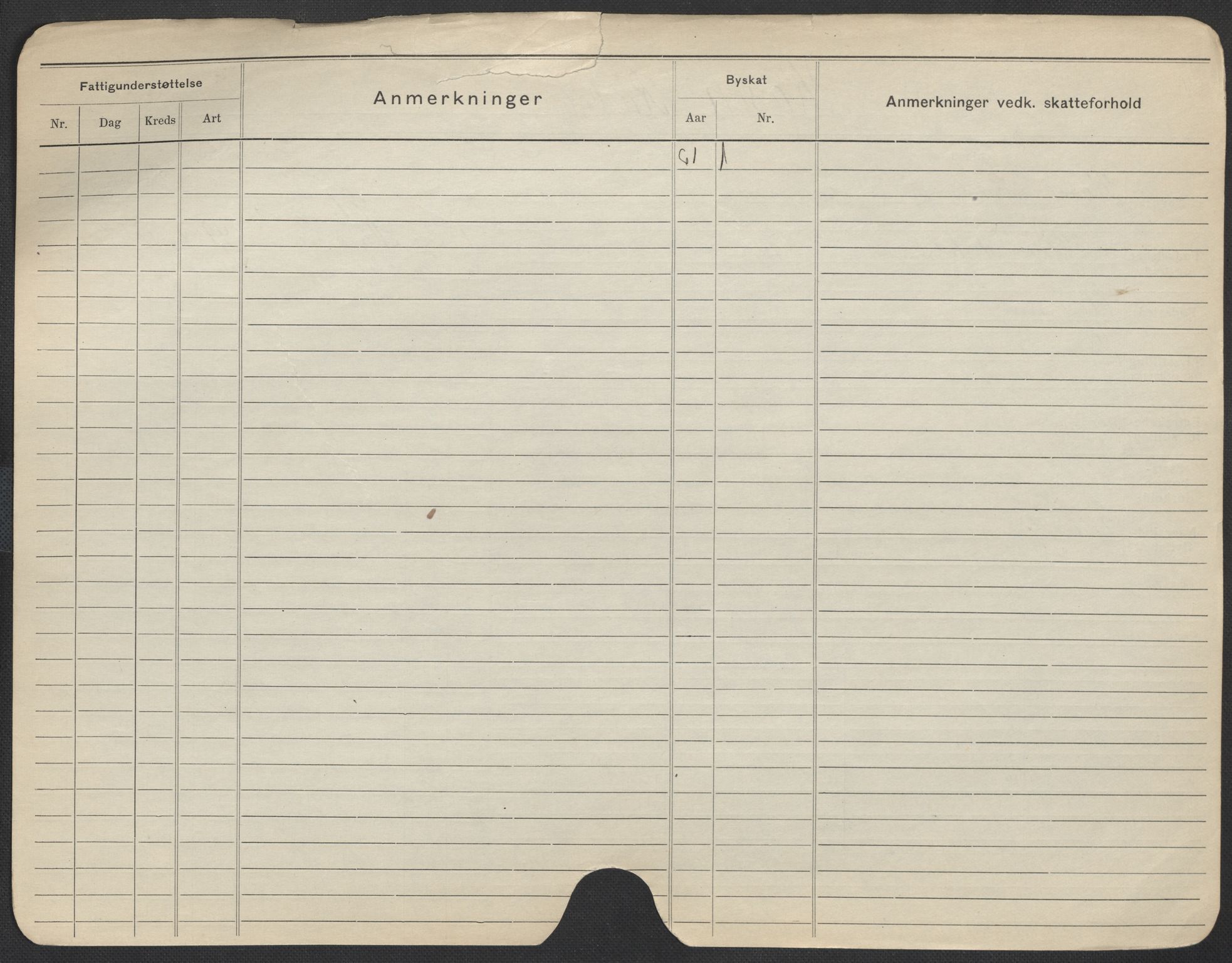 Oslo folkeregister, Registerkort, SAO/A-11715/F/Fa/Fac/L0009: Menn, 1906-1914, p. 476b