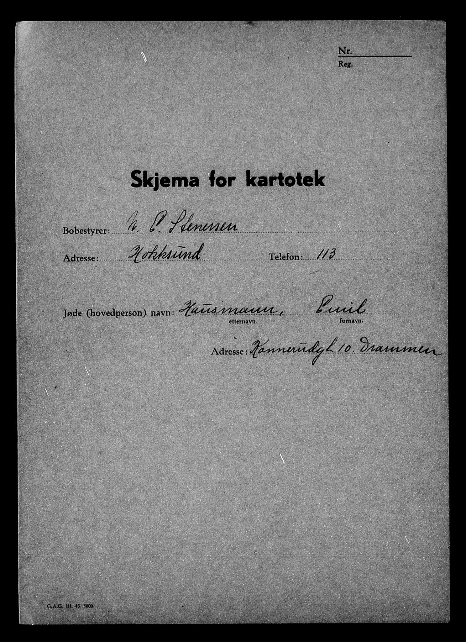 Justisdepartementet, Tilbakeføringskontoret for inndratte formuer, AV/RA-S-1564/H/Hc/Hcd/L0999: --, 1945-1947, p. 17