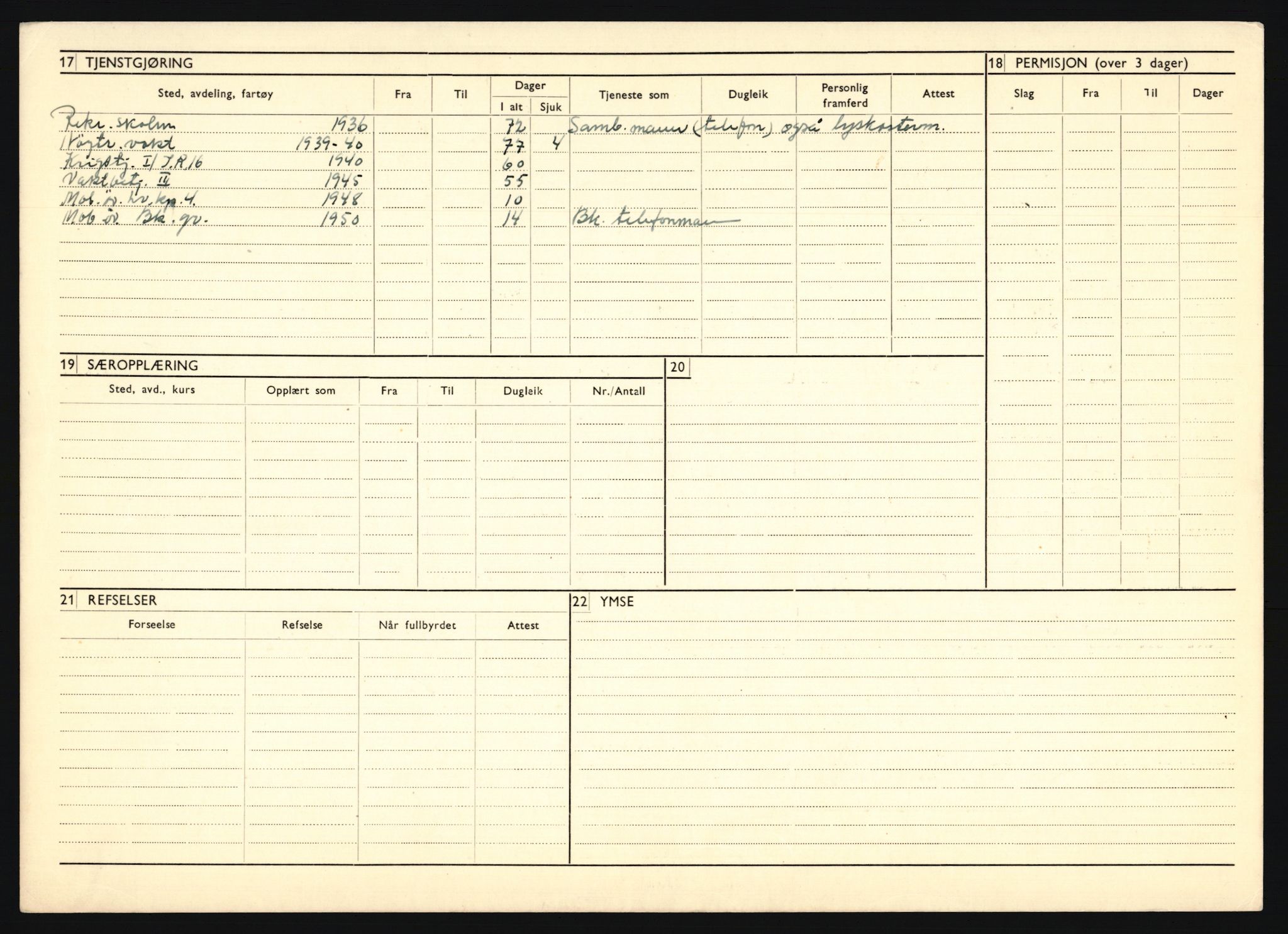 Forsvaret, Troms infanteriregiment nr. 16, AV/RA-RAFA-3146/P/Pa/L0020: Rulleblad for regimentets menige mannskaper, årsklasse 1936, 1936, p. 1318