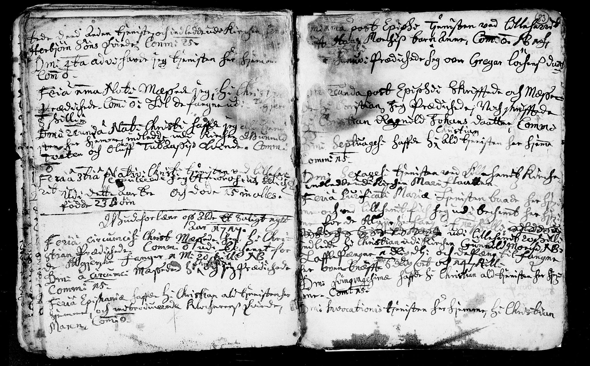 Heddal kirkebøker, AV/SAKO-A-268/F/Fa/L0002: Parish register (official) no. I 2, 1699-1722, p. 83