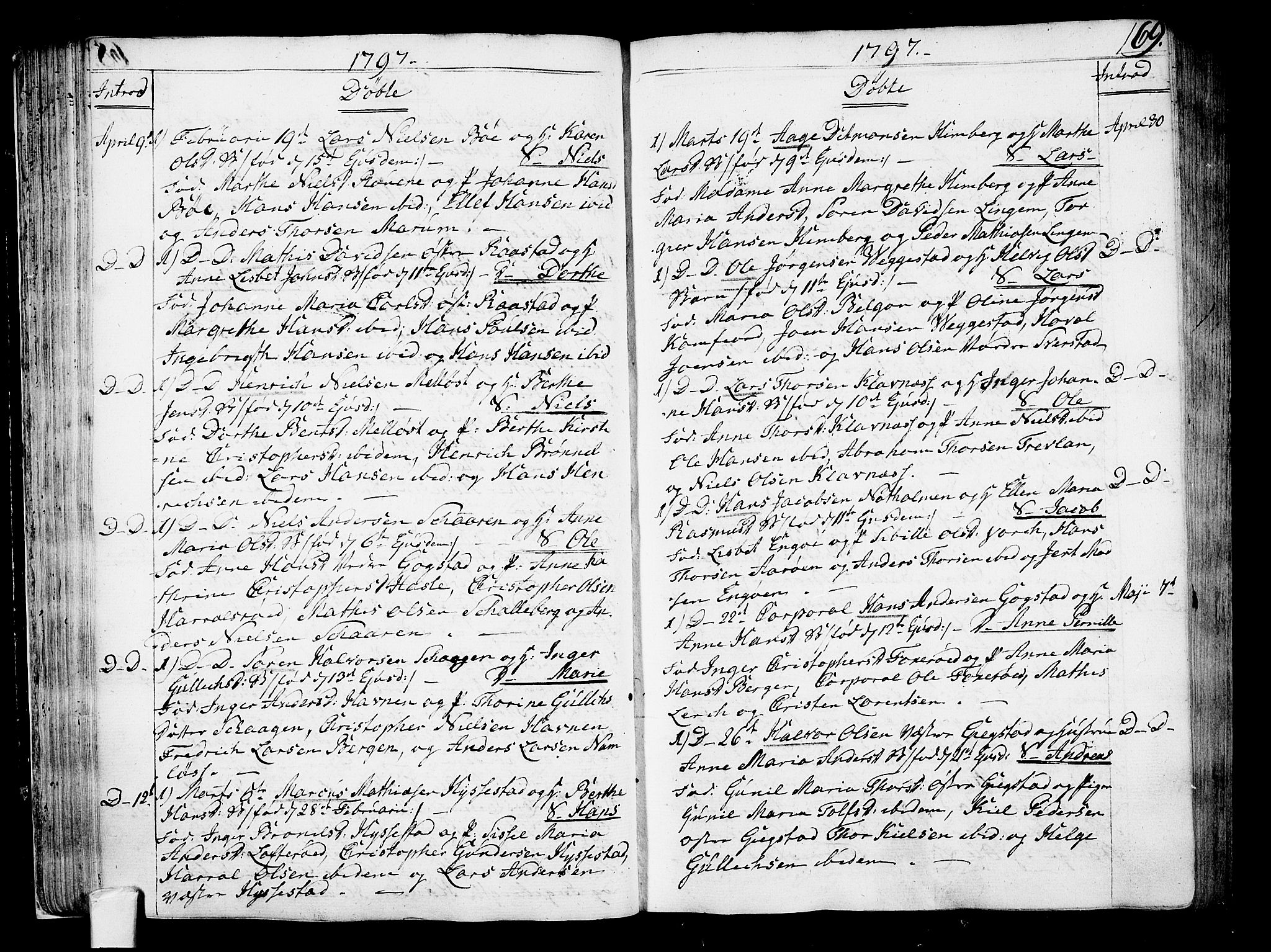 Sandar kirkebøker, AV/SAKO-A-243/F/Fa/L0003: Parish register (official) no. 3, 1789-1814, p. 69