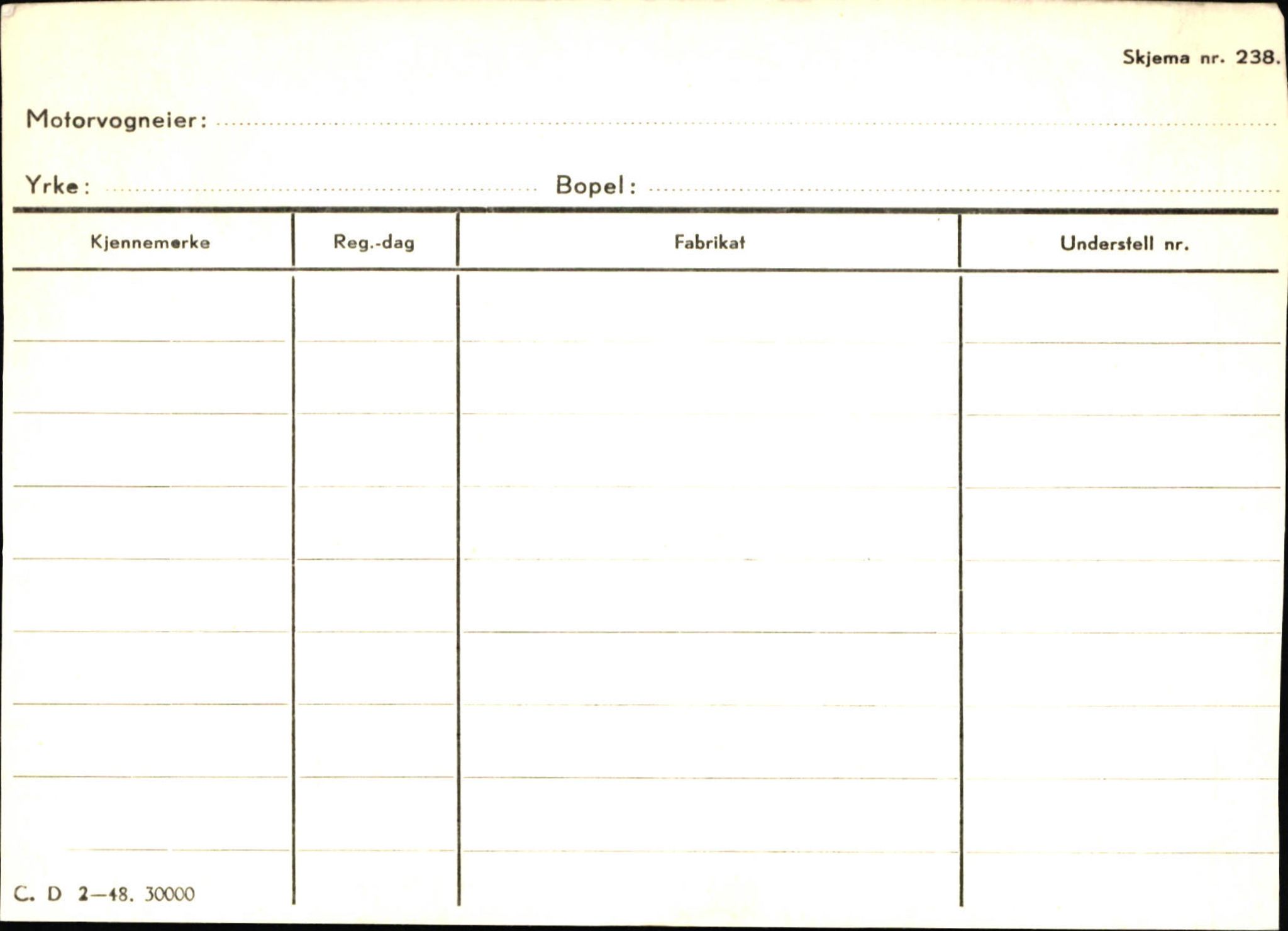 Statens vegvesen, Sogn og Fjordane vegkontor, AV/SAB-A-5301/4/F/L0130: Eigarregister Eid T-Å. Høyanger A-O, 1945-1975, p. 2246