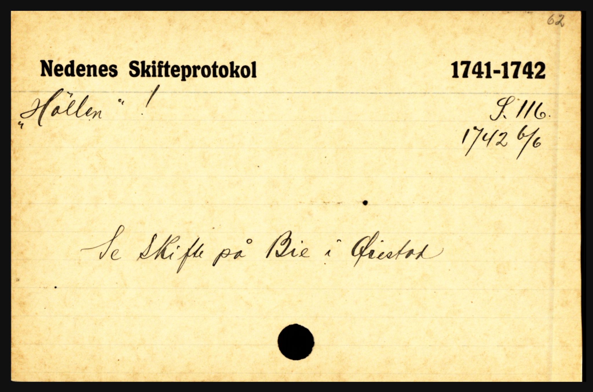 Nedenes sorenskriveri før 1824, AV/SAK-1221-0007/H, p. 13469