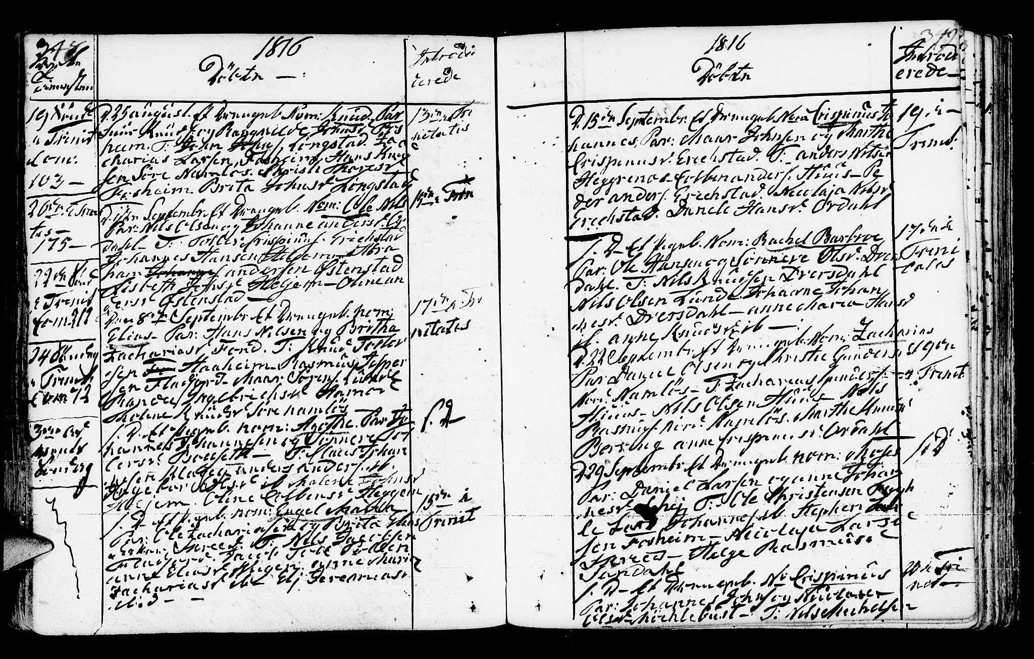 Jølster sokneprestembete, AV/SAB-A-80701/H/Haa/Haaa/L0006: Parish register (official) no. A 6, 1790-1821, p. 348-349