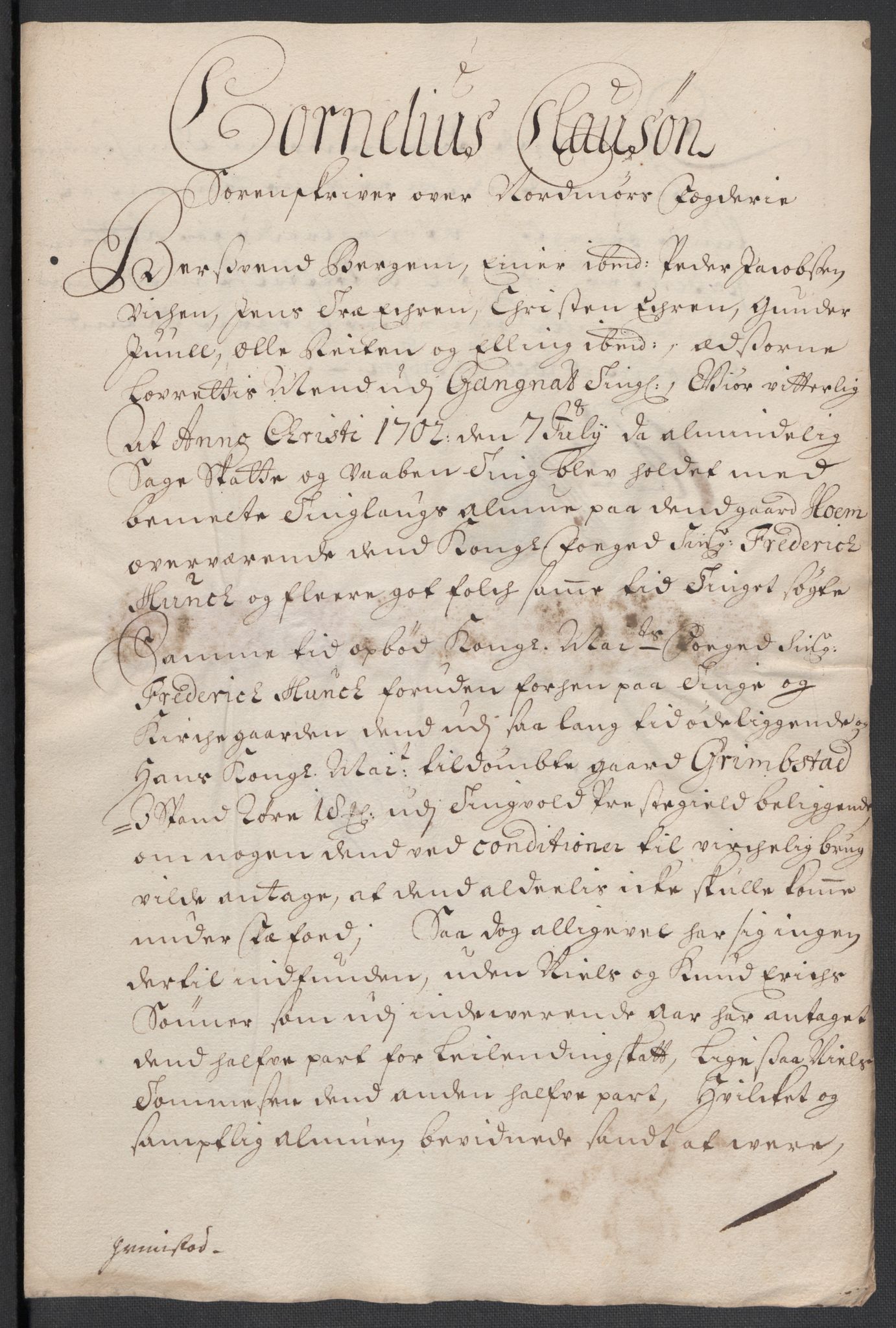 Rentekammeret inntil 1814, Reviderte regnskaper, Fogderegnskap, AV/RA-EA-4092/R56/L3739: Fogderegnskap Nordmøre, 1700-1702, p. 528