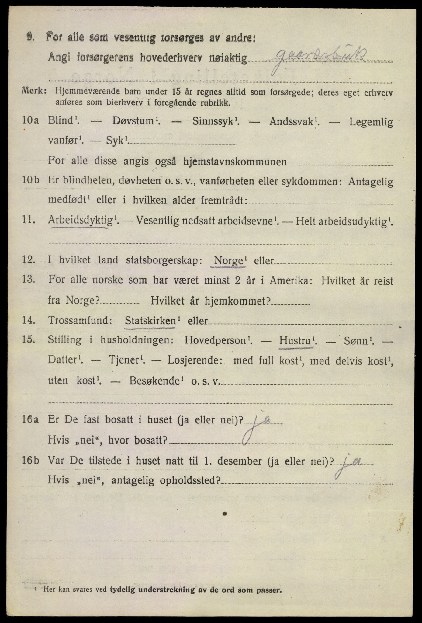 SAKO, 1920 census for Ytre Sandsvær, 1920, p. 5699