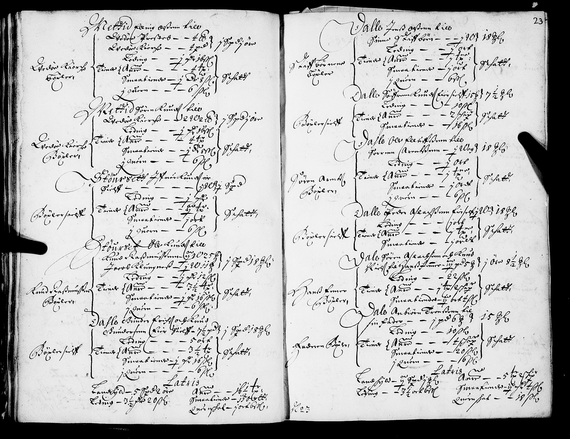 Rentekammeret inntil 1814, Realistisk ordnet avdeling, RA/EA-4070/N/Nb/Nba/L0048: Romsdal fogderi, 1669, p. 22b-23a