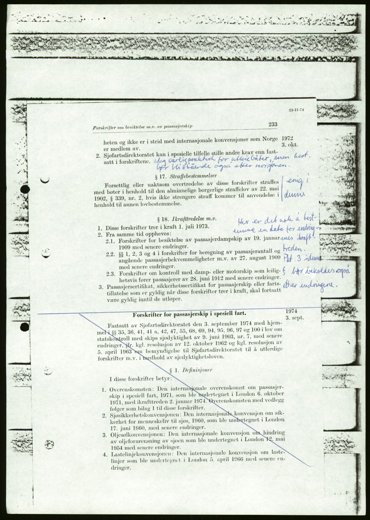 Sjøfartsdirektoratet med forløpere, generelt arkiv, AV/RA-S-1407/D/Du/Duc/L0642/0001: Skipskontrollen - Forskrifter / Forskrift om utleiebåter (2 mapper), 1978-1987, p. 129