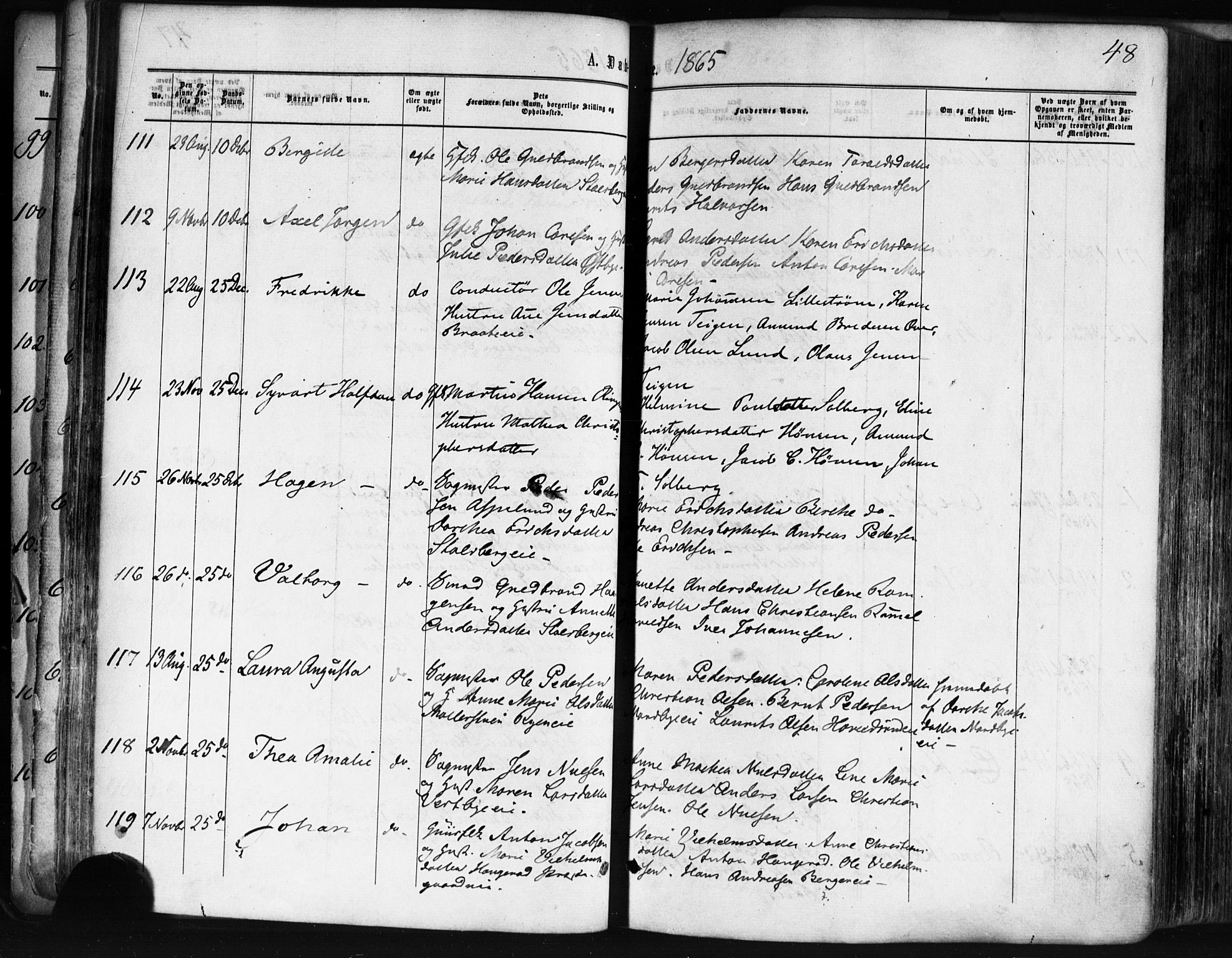 Skedsmo prestekontor Kirkebøker, SAO/A-10033a/F/Fa/L0011: Parish register (official) no. I 11, 1866-1876, p. 48