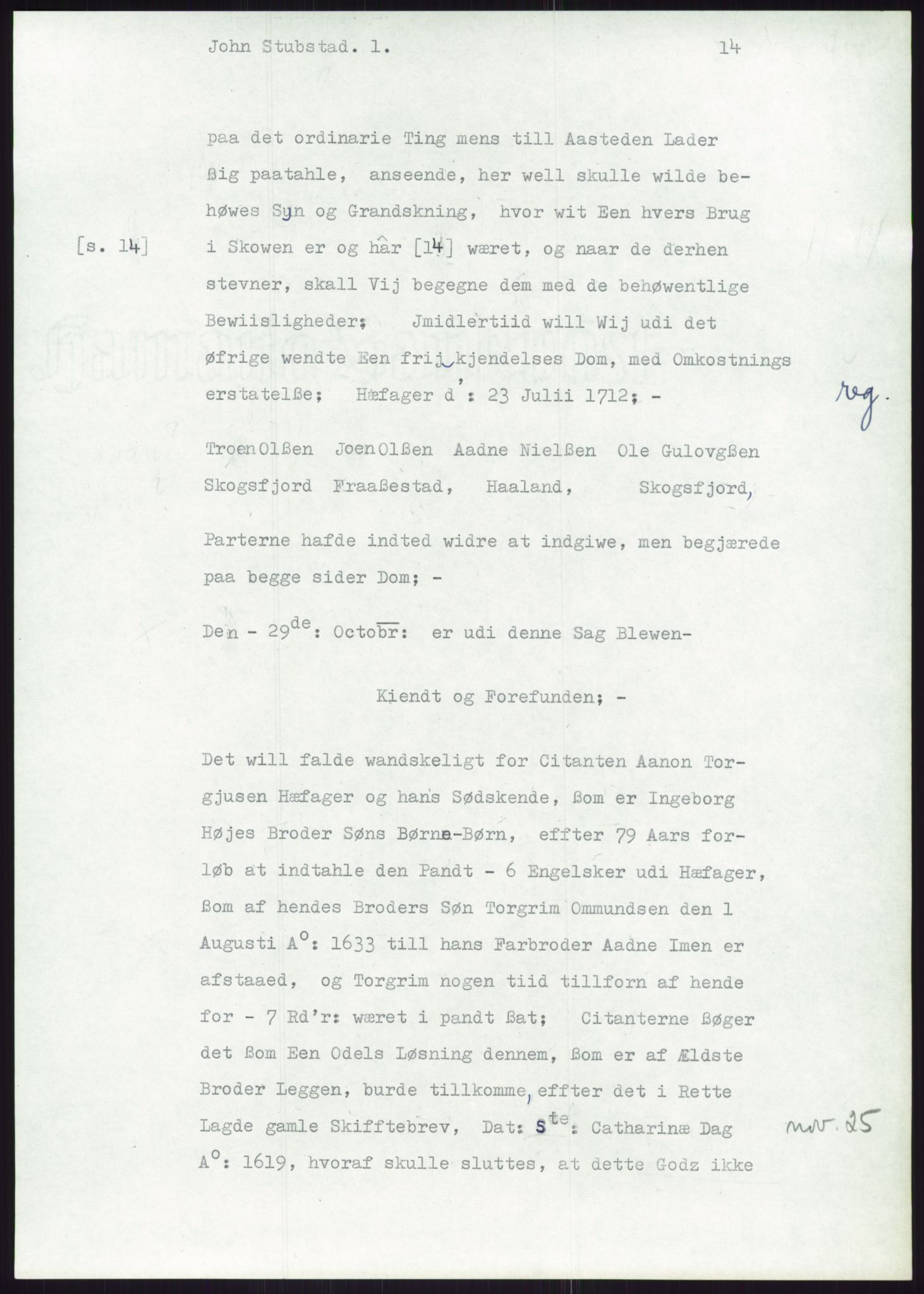 Samlinger til kildeutgivelse, Diplomavskriftsamlingen, AV/RA-EA-4053/H/Ha, p. 3262