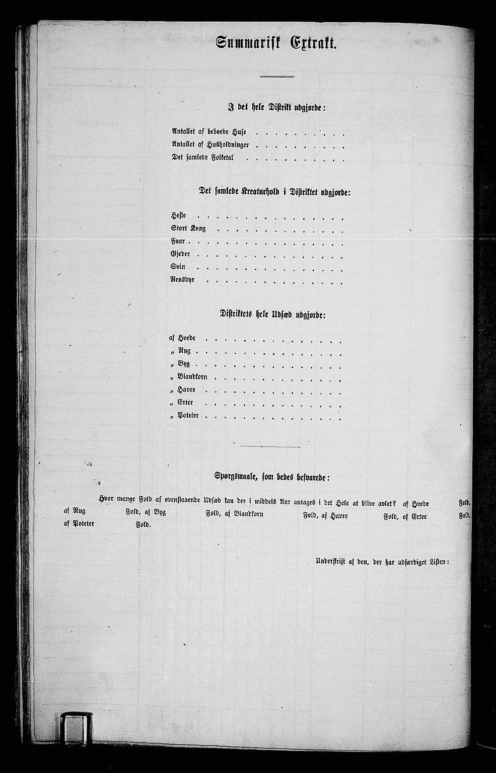 RA, 1865 census for Stange, 1865, p. 116