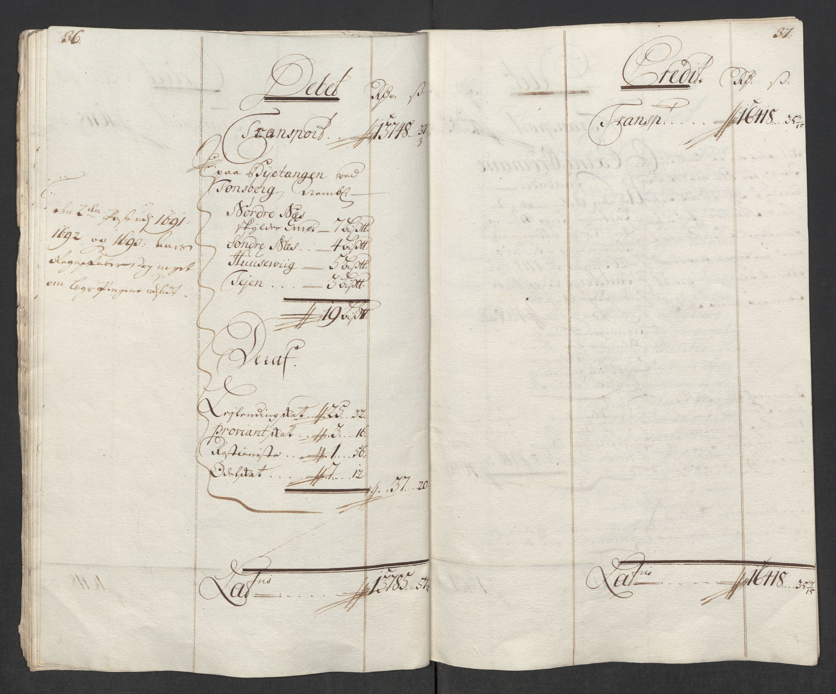 Rentekammeret inntil 1814, Reviderte regnskaper, Fogderegnskap, AV/RA-EA-4092/R32/L1882: Fogderegnskap Jarlsberg grevskap, 1718, p. 21