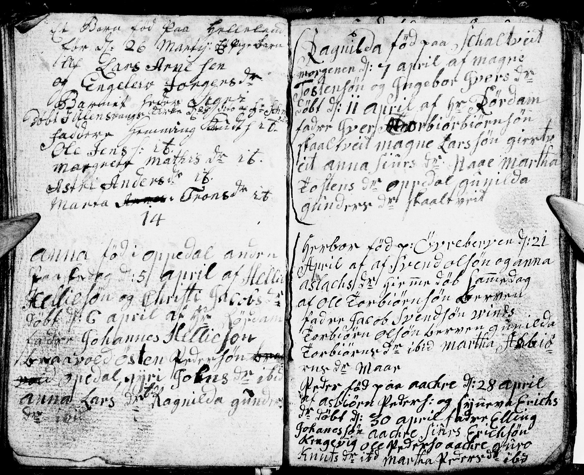 Ullensvang sokneprestembete, SAB/A-78701/H/Hab: Parish register (copy) no. B 6, 1788-1791