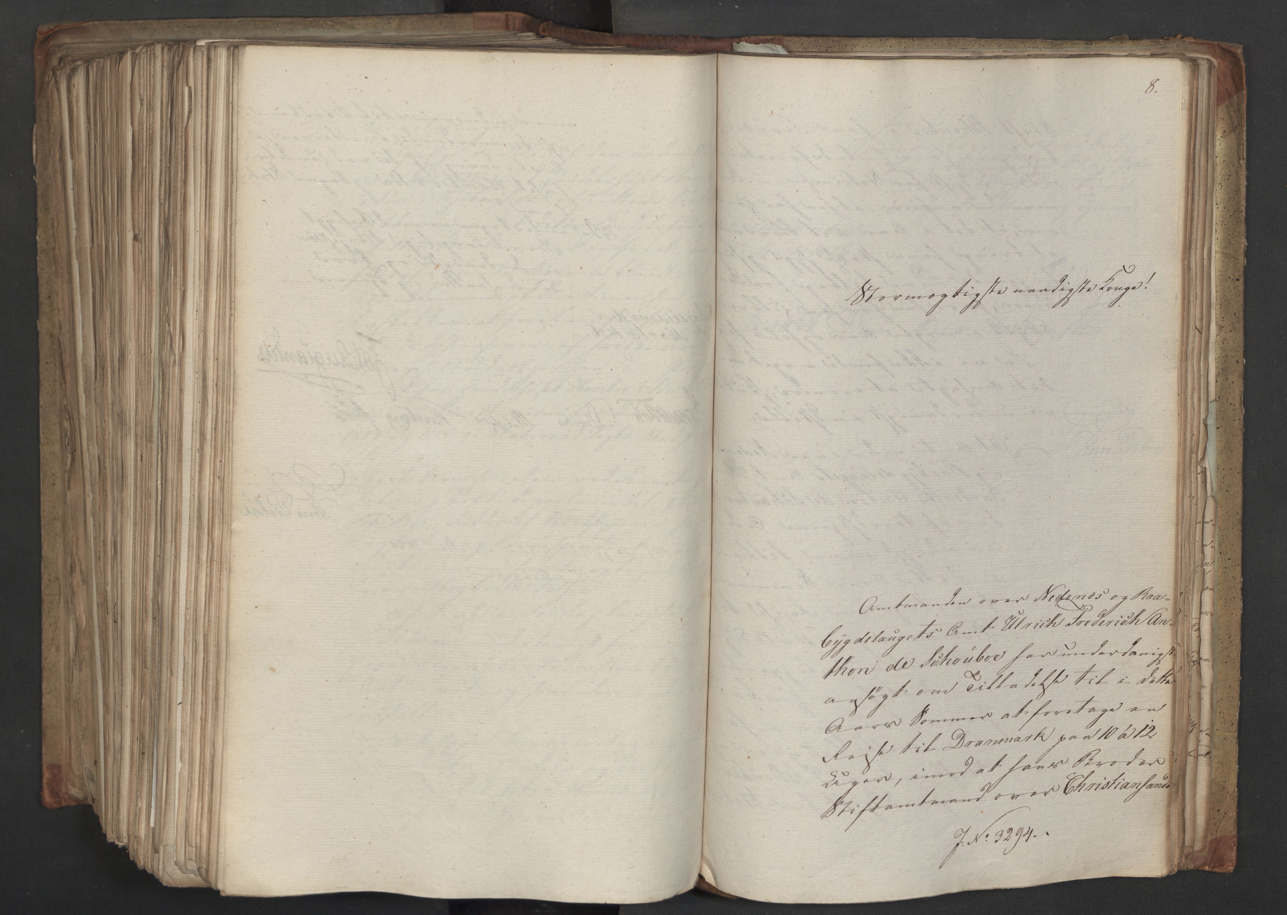 Statsrådsavdelingen i Stockholm, AV/RA-S-1003/D/Da/L0045: Regjeringsinnstillinger nr. 3067-3307, 1826, p. 642
