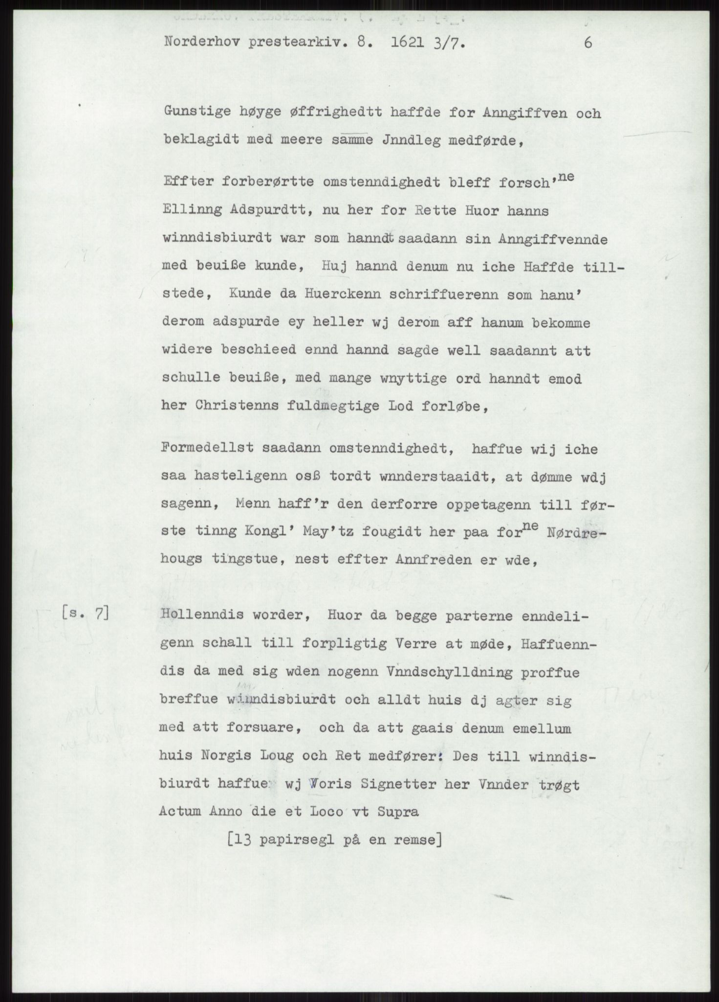 Samlinger til kildeutgivelse, Diplomavskriftsamlingen, AV/RA-EA-4053/H/Ha, p. 578