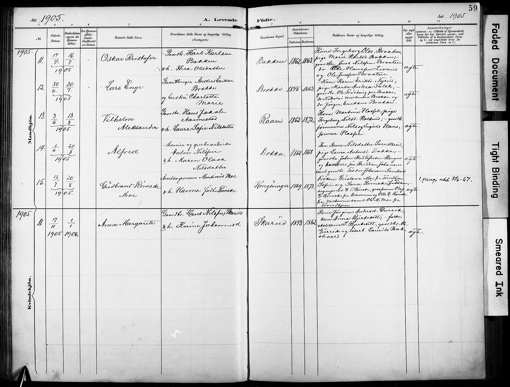 Fiskum kirkebøker, SAKO/A-15/F/Fa/L0003: Parish register (official) no. 3, 1890-1905, p. 59