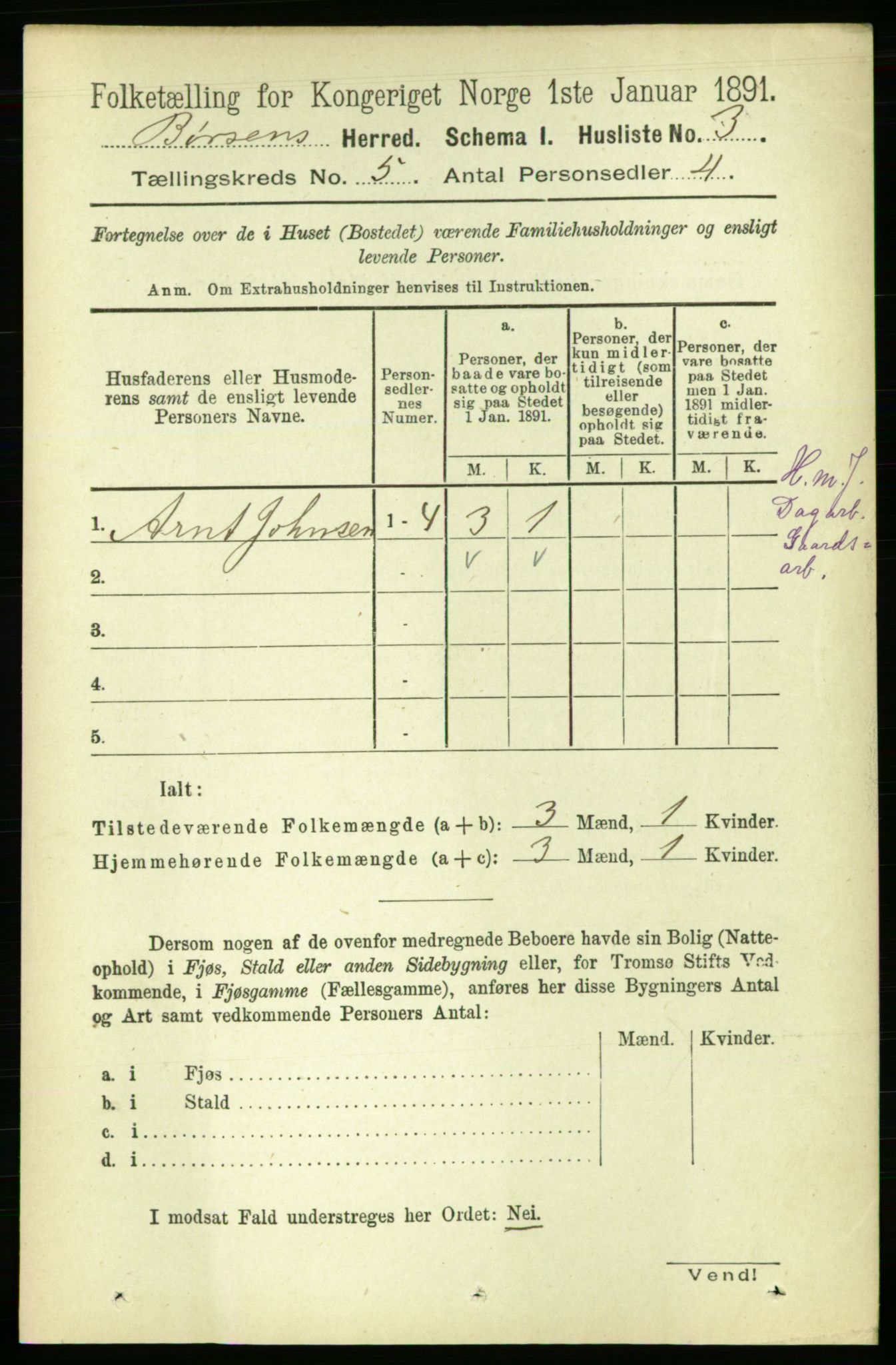 RA, 1891 census for 1658 Børsa, 1891, p. 1918