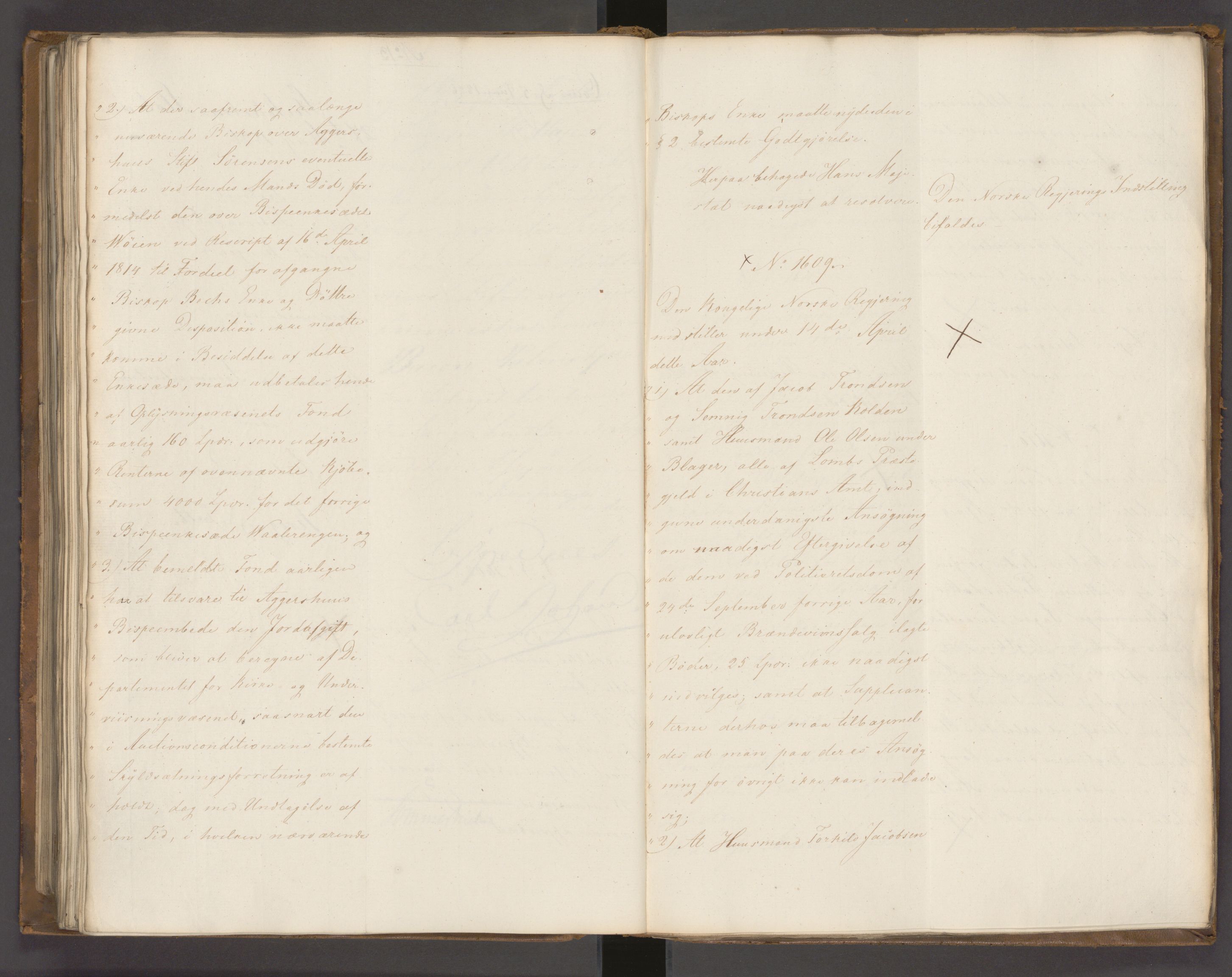 Statsrådssekretariatet, AV/RA-S-1001/A/Ab/L0022: Kgl. res. nr. 1210-1721, 1. halvår, 1826
