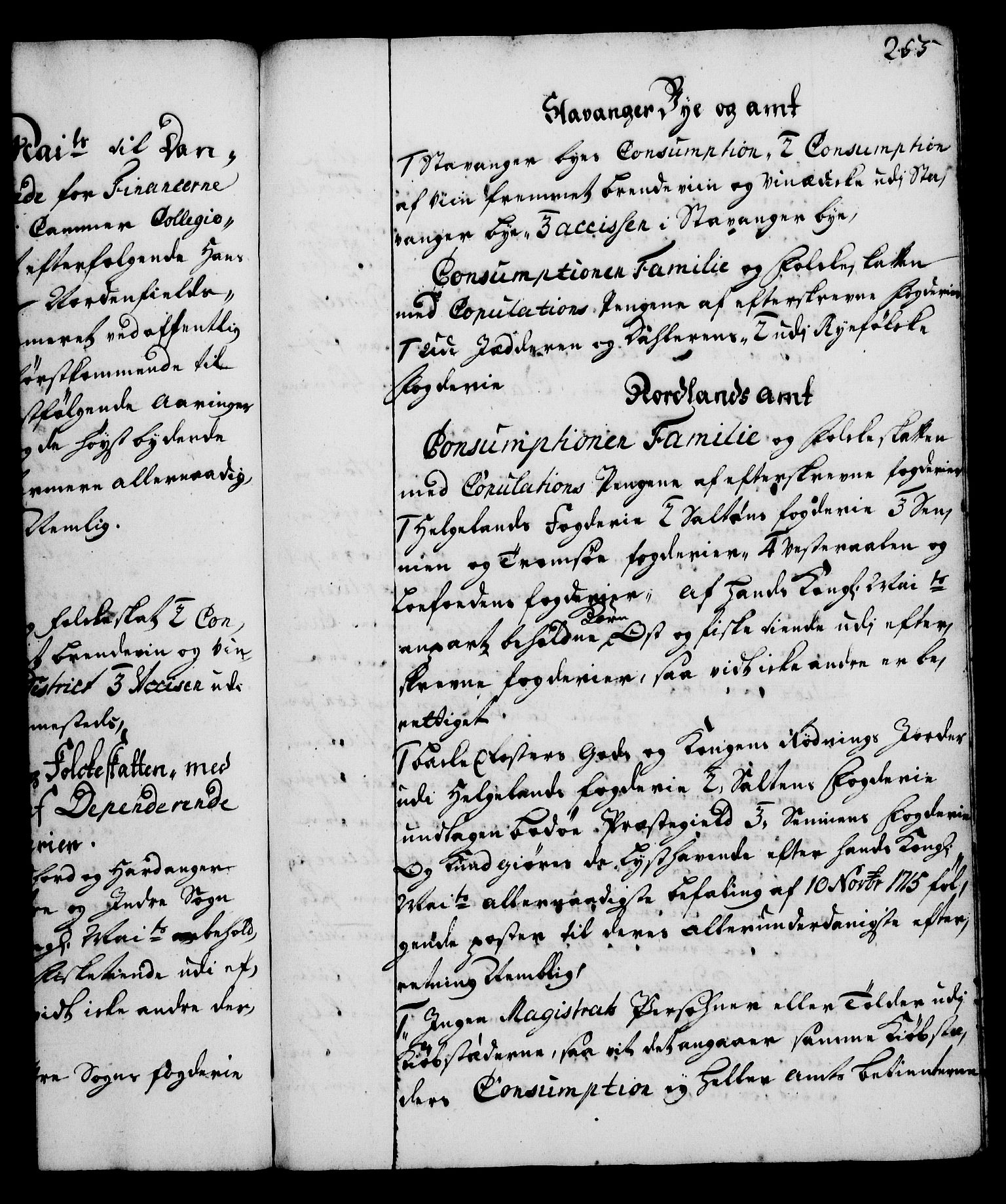 Rentekammeret, Kammerkanselliet, RA/EA-3111/G/Gg/Gga/L0002: Norsk ekspedisjonsprotokoll med register (merket RK 53.2), 1723-1727, p. 255