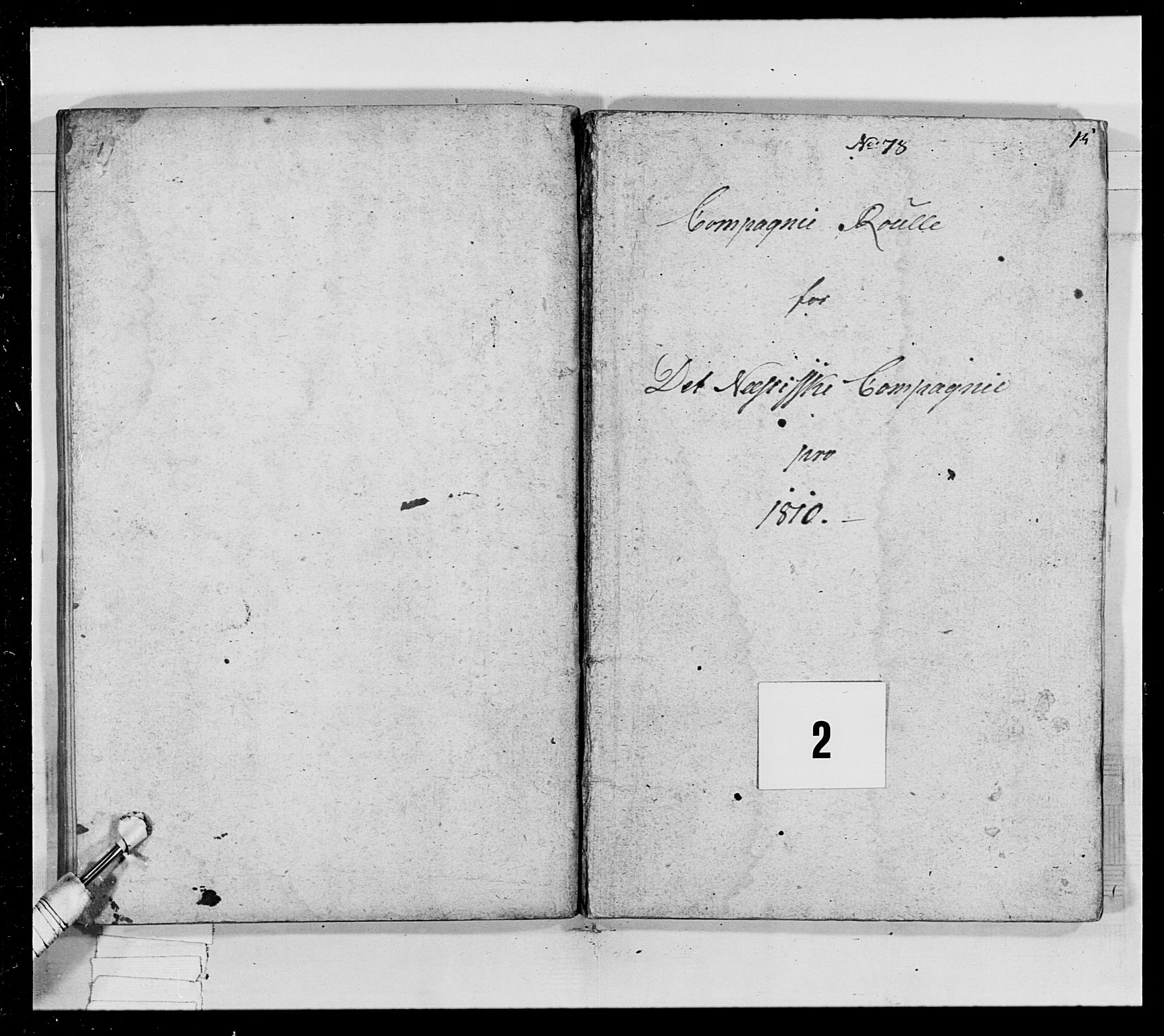 Generalitets- og kommissariatskollegiet, Det kongelige norske kommissariatskollegium, AV/RA-EA-5420/E/Eh/L0024: Norske jegerkorps, 1810-1812, p. 64