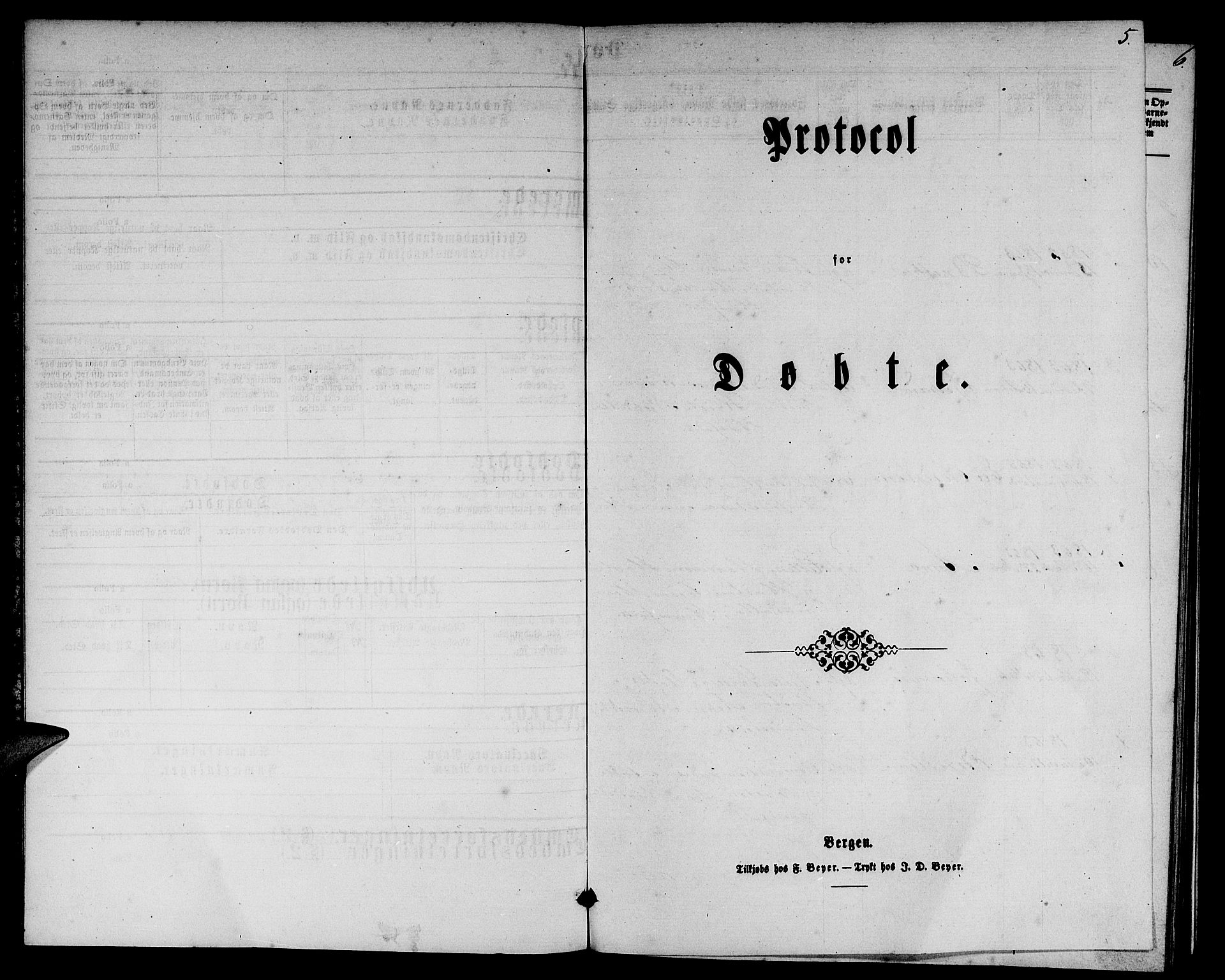 Etne sokneprestembete, SAB/A-75001/H/Hab: Parish register (copy) no. A 3, 1863-1873, p. 5