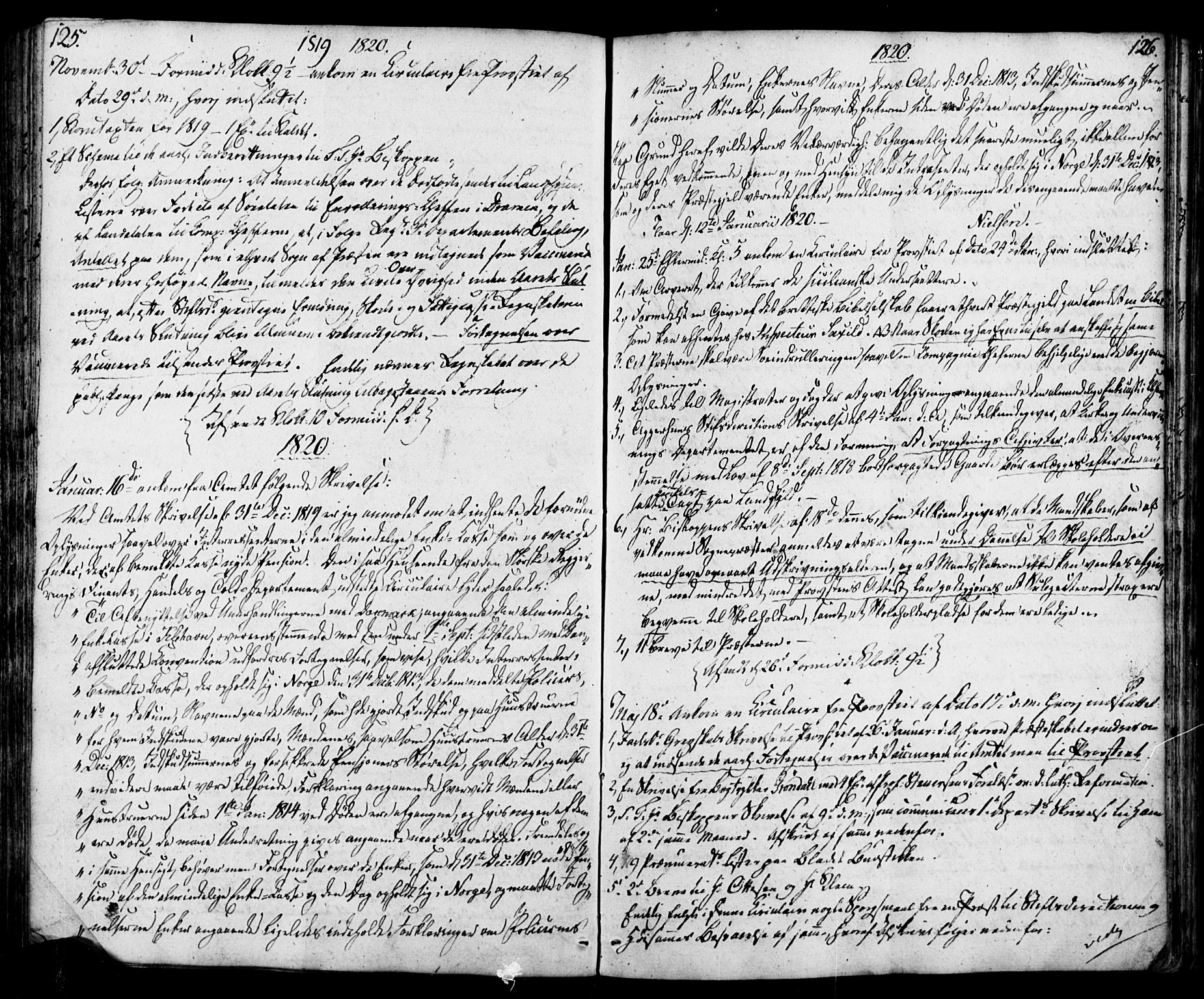 Sem kirkebøker, SAKO/A-5/F/Fa/L0003: Parish register (official) no. I 3, 1799-1814, p. 125-126