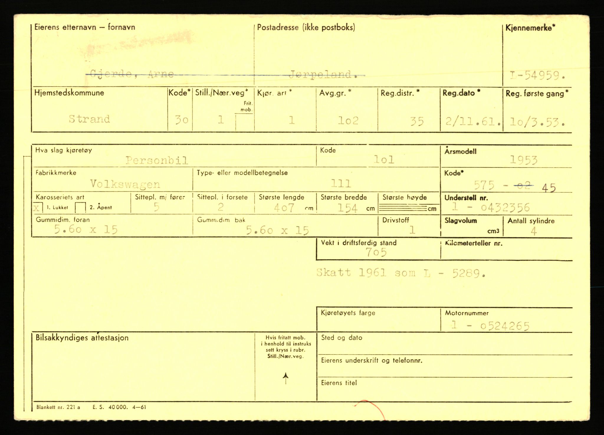 Stavanger trafikkstasjon, AV/SAST-A-101942/0/F/L0054: L-54200 - L-55699, 1930-1971, p. 1573