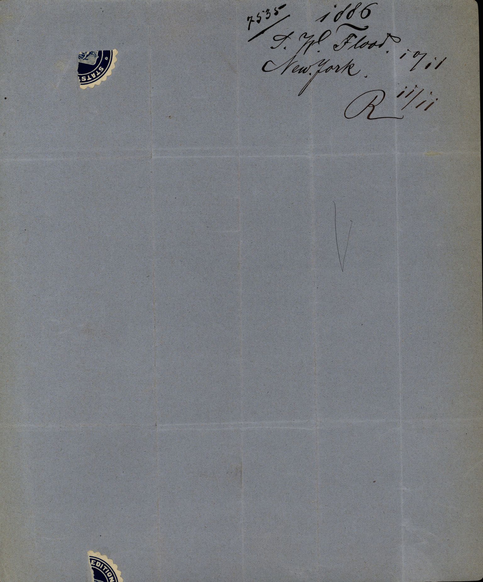 Pa 63 - Østlandske skibsassuranceforening, VEMU/A-1079/G/Ga/L0019/0009: Havaridokumenter / Føyenland, Glengairn, Granfos, Seagull, 1886, p. 27