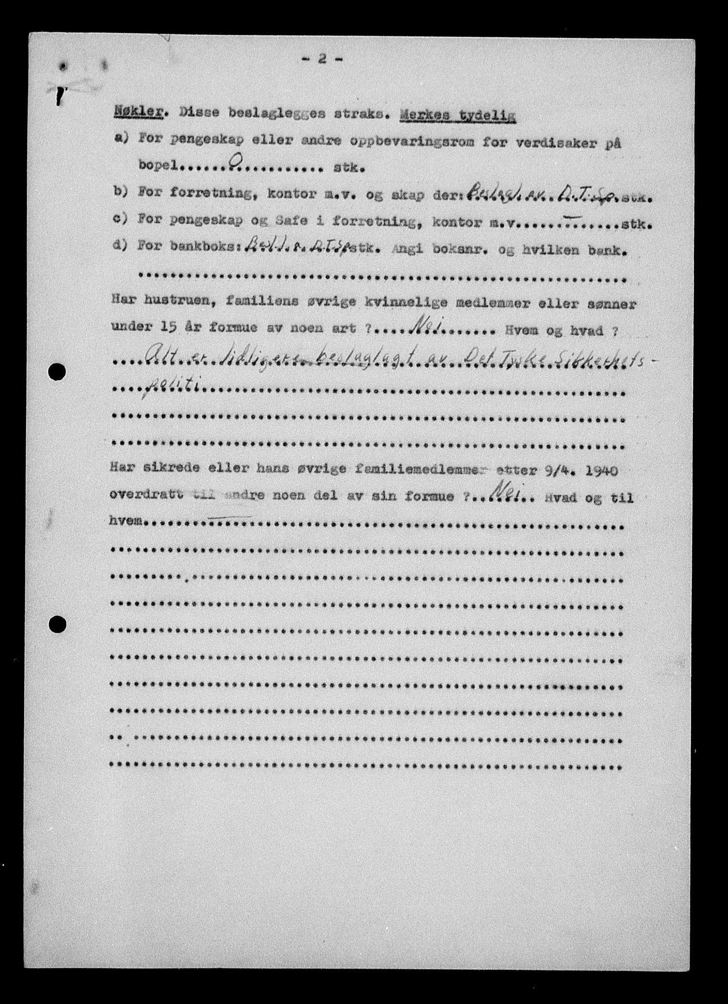 Justisdepartementet, Tilbakeføringskontoret for inndratte formuer, AV/RA-S-1564/H/Hc/Hcd/L0995: --, 1945-1947, p. 272