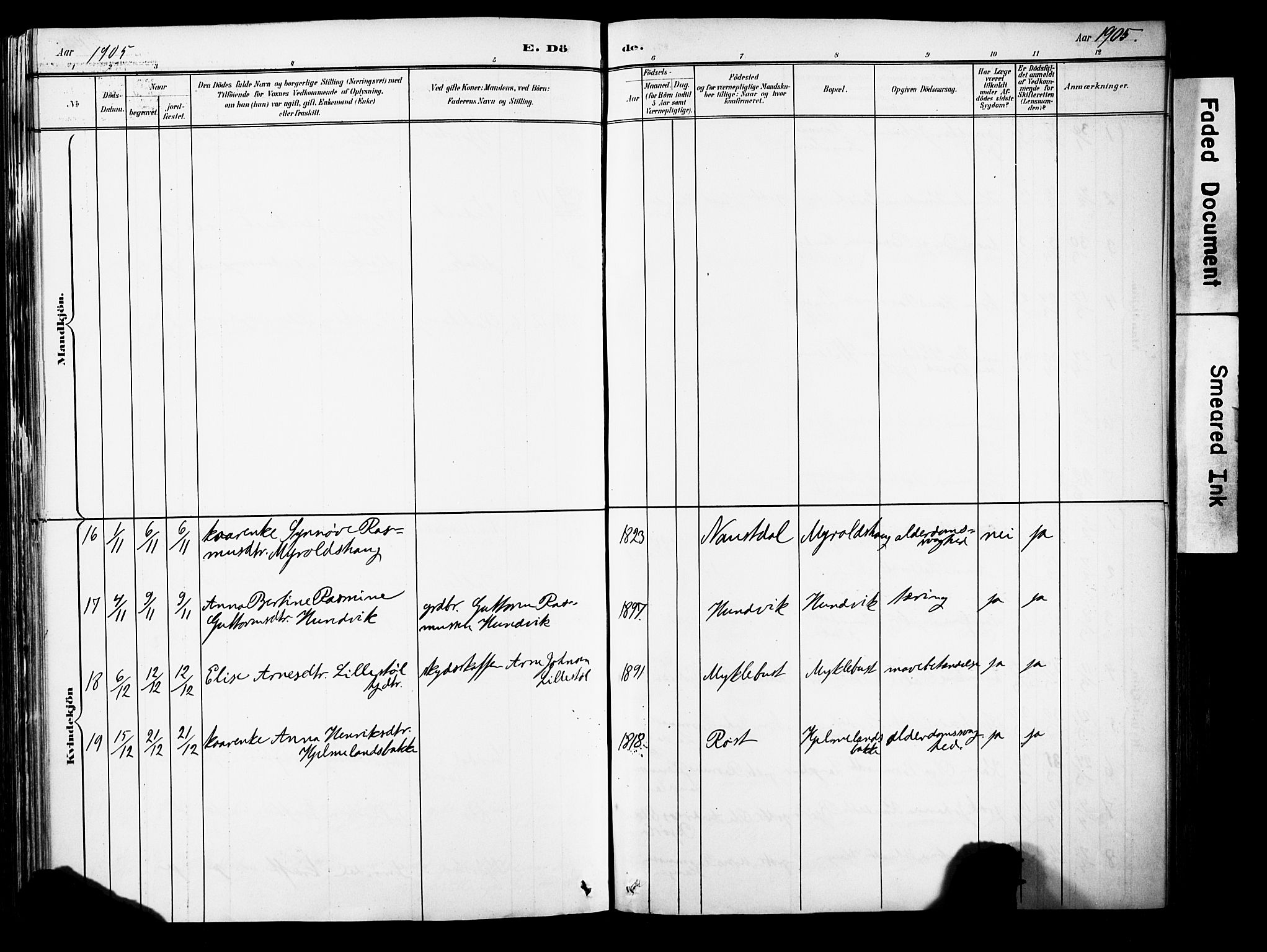 Eid sokneprestembete, AV/SAB-A-82301/H/Haa/Haab/L0001: Parish register (official) no. B 1, 1879-1906