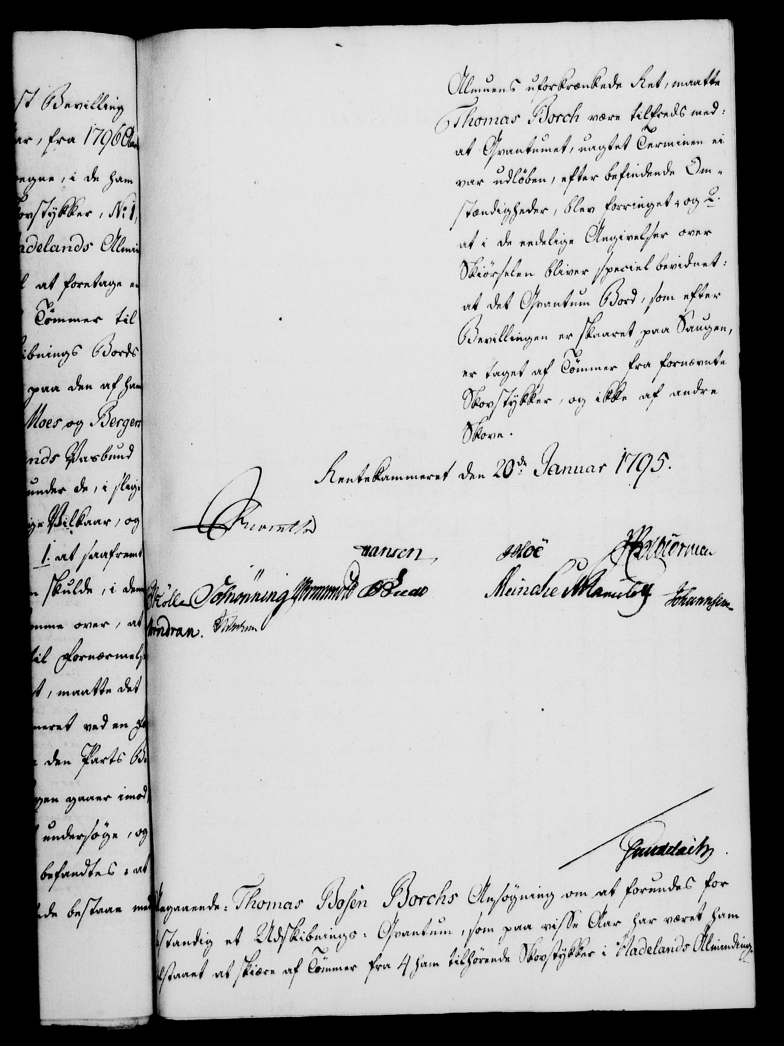 Rentekammeret, Kammerkanselliet, RA/EA-3111/G/Gf/Gfa/L0077: Norsk relasjons- og resolusjonsprotokoll (merket RK 52.77), 1795, p. 89
