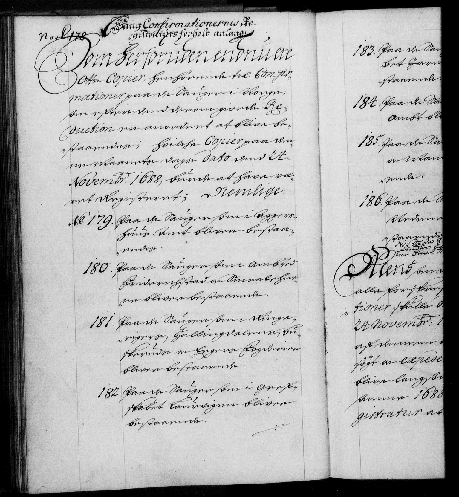 Danske Kanselli 1572-1799, AV/RA-EA-3023/F/Fc/Fca/Fcaa/L0015: Norske registre (mikrofilm), 1688-1691, p. 122b