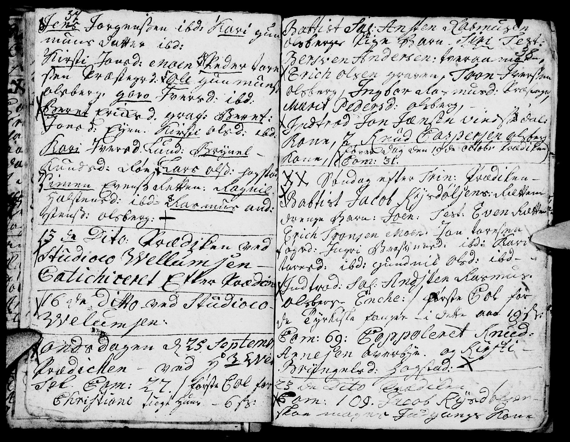 Tynset prestekontor, AV/SAH-PREST-058/H/Ha/Haa/L0005: Parish register (official) no. 5, 1761-1776, p. 37-38