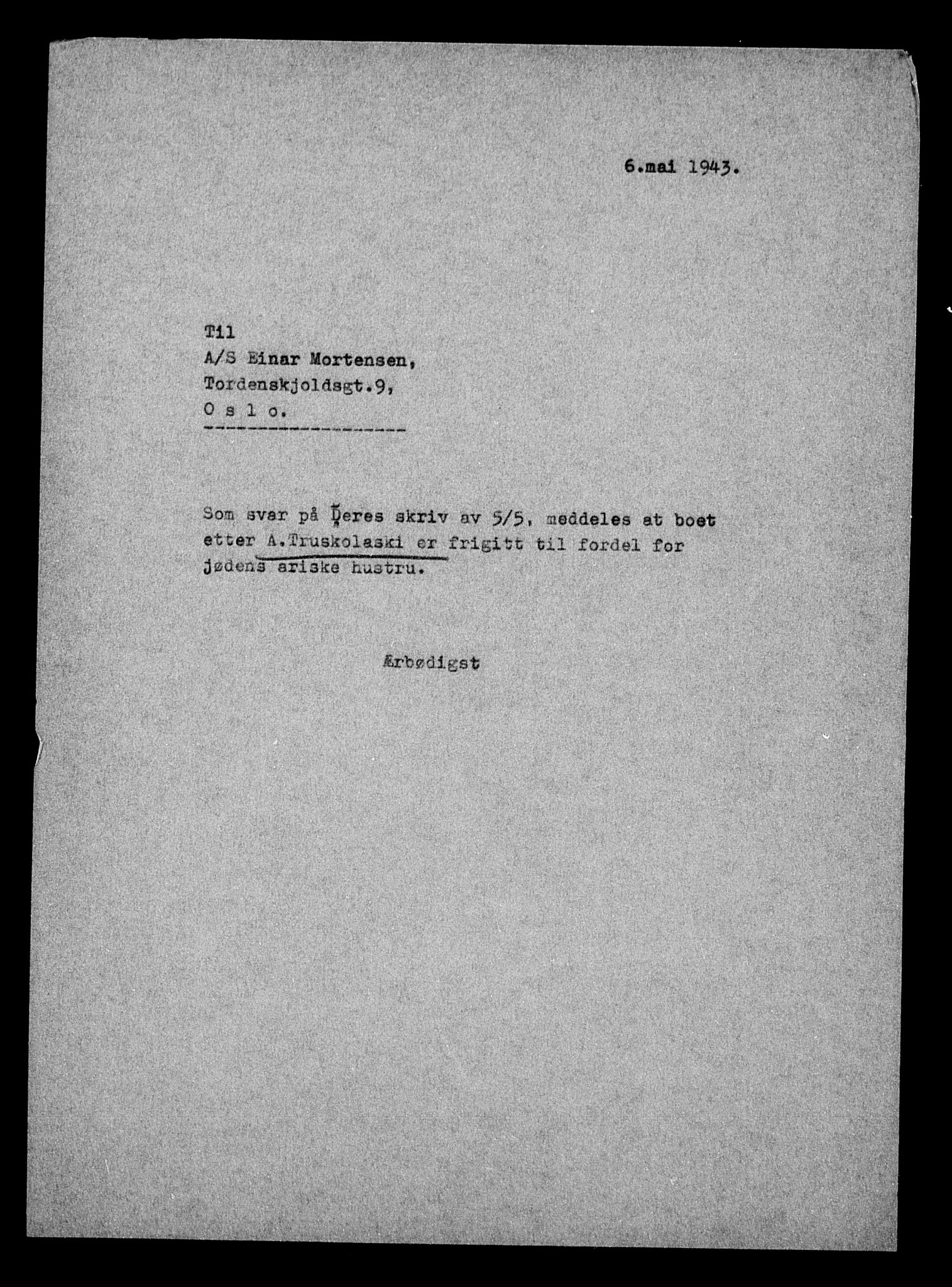 Justisdepartementet, Tilbakeføringskontoret for inndratte formuer, AV/RA-S-1564/H/Hc/Hcc/L0984: --, 1945-1947, p. 573