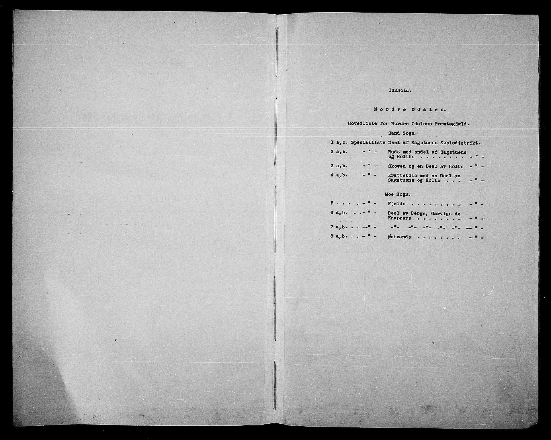 RA, 1865 census for Nord-Odal, 1865, p. 4