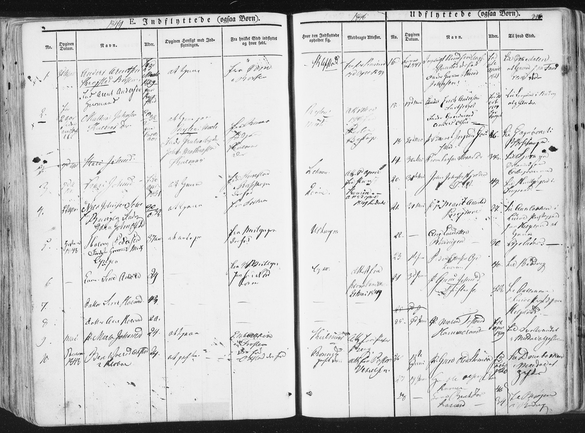 Ministerialprotokoller, klokkerbøker og fødselsregistre - Sør-Trøndelag, AV/SAT-A-1456/691/L1074: Parish register (official) no. 691A06, 1842-1852, p. 396