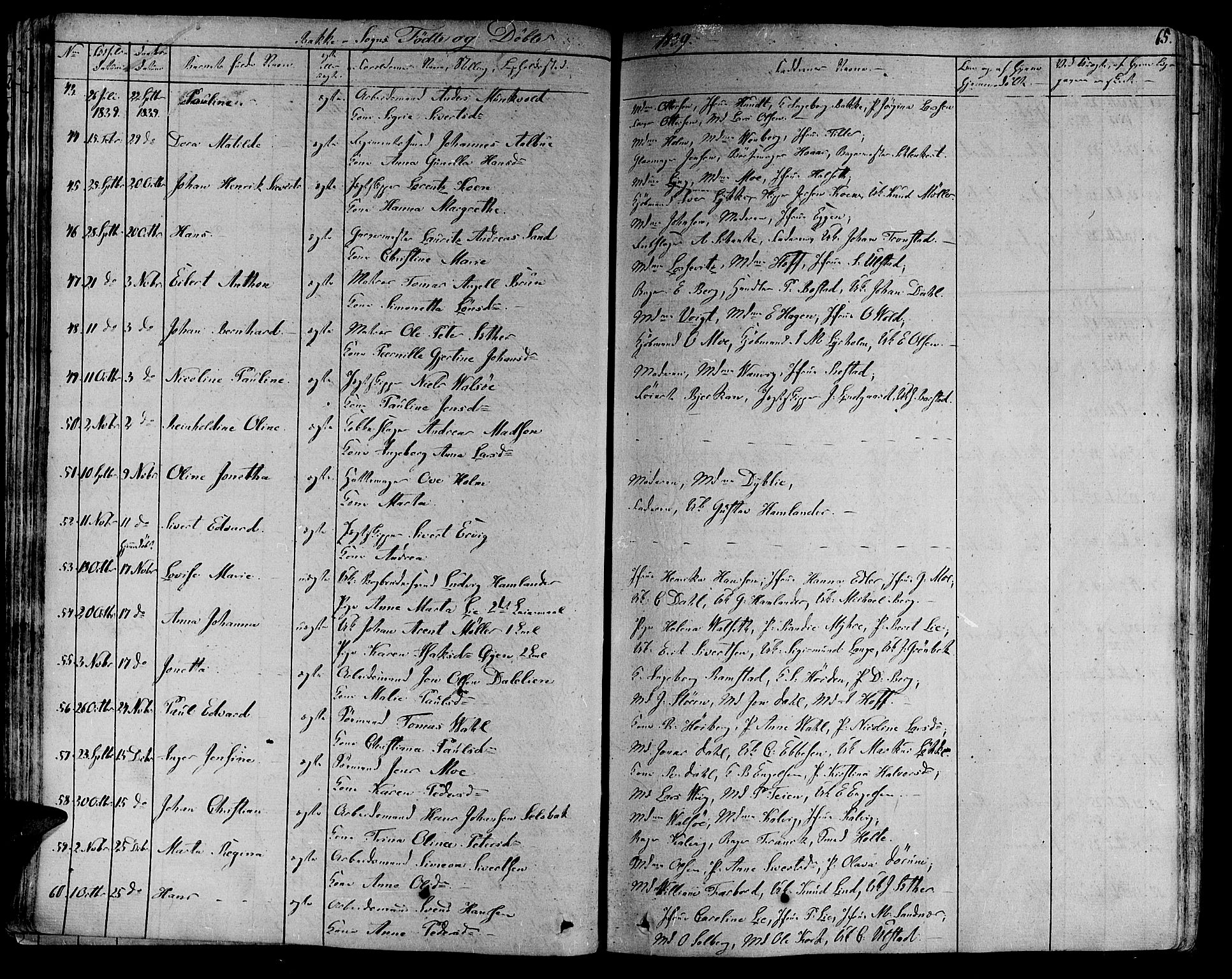 Ministerialprotokoller, klokkerbøker og fødselsregistre - Sør-Trøndelag, SAT/A-1456/606/L0287: Parish register (official) no. 606A04 /2, 1826-1840, p. 65