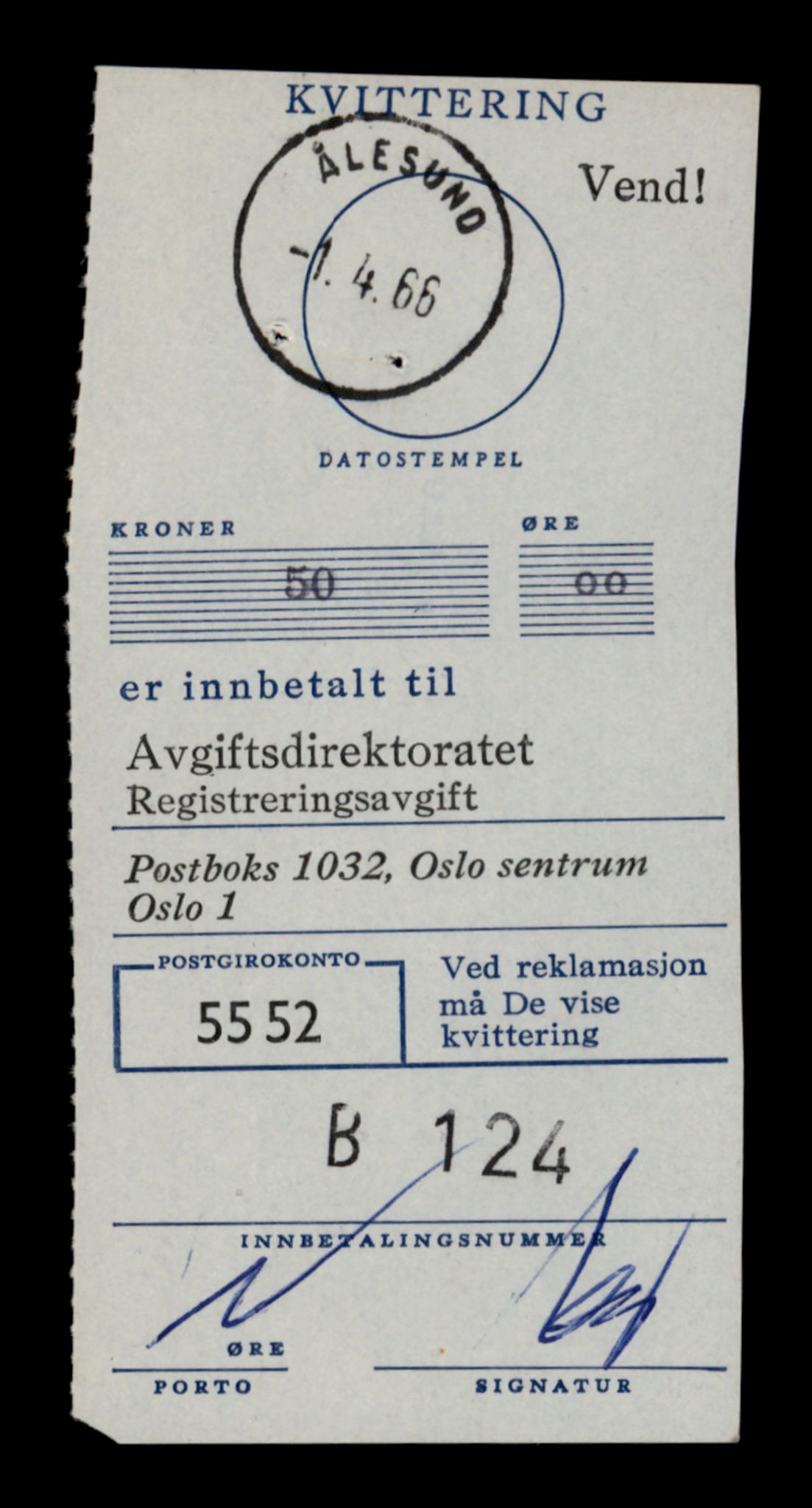 Møre og Romsdal vegkontor - Ålesund trafikkstasjon, SAT/A-4099/F/Fe/L0029: Registreringskort for kjøretøy T 11430 - T 11619, 1927-1998, p. 493