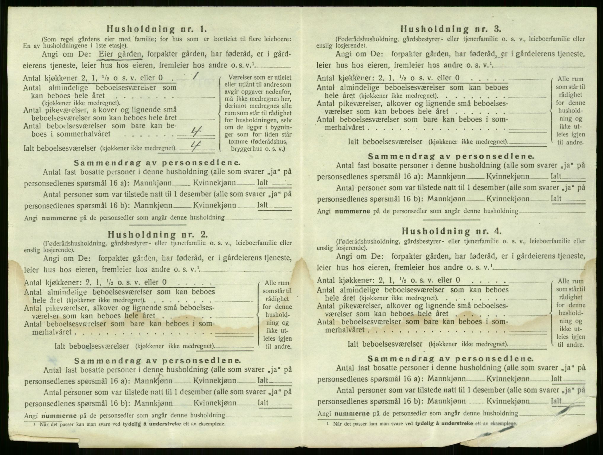 SAKO, 1920 census for Nøtterøy, 1920, p. 1061