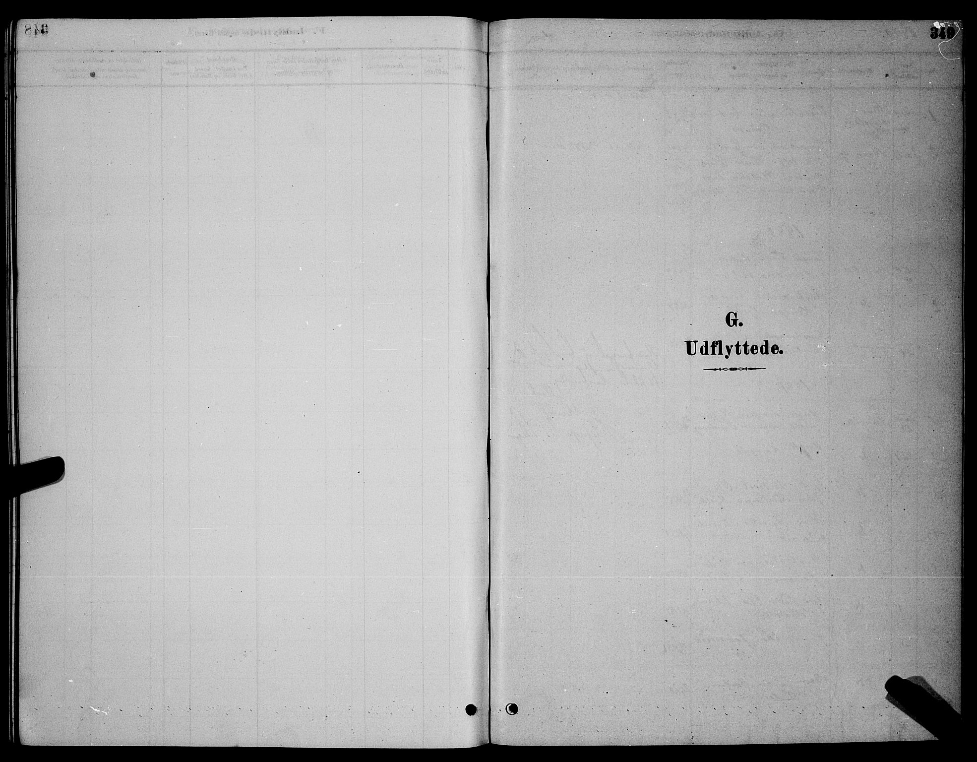 Ministerialprotokoller, klokkerbøker og fødselsregistre - Nordland, SAT/A-1459/855/L0816: Parish register (copy) no. 855C05, 1879-1894, p. 349